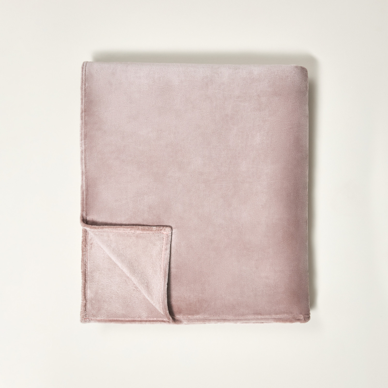 Плед Supersoft, серо-розовый - фото № 6