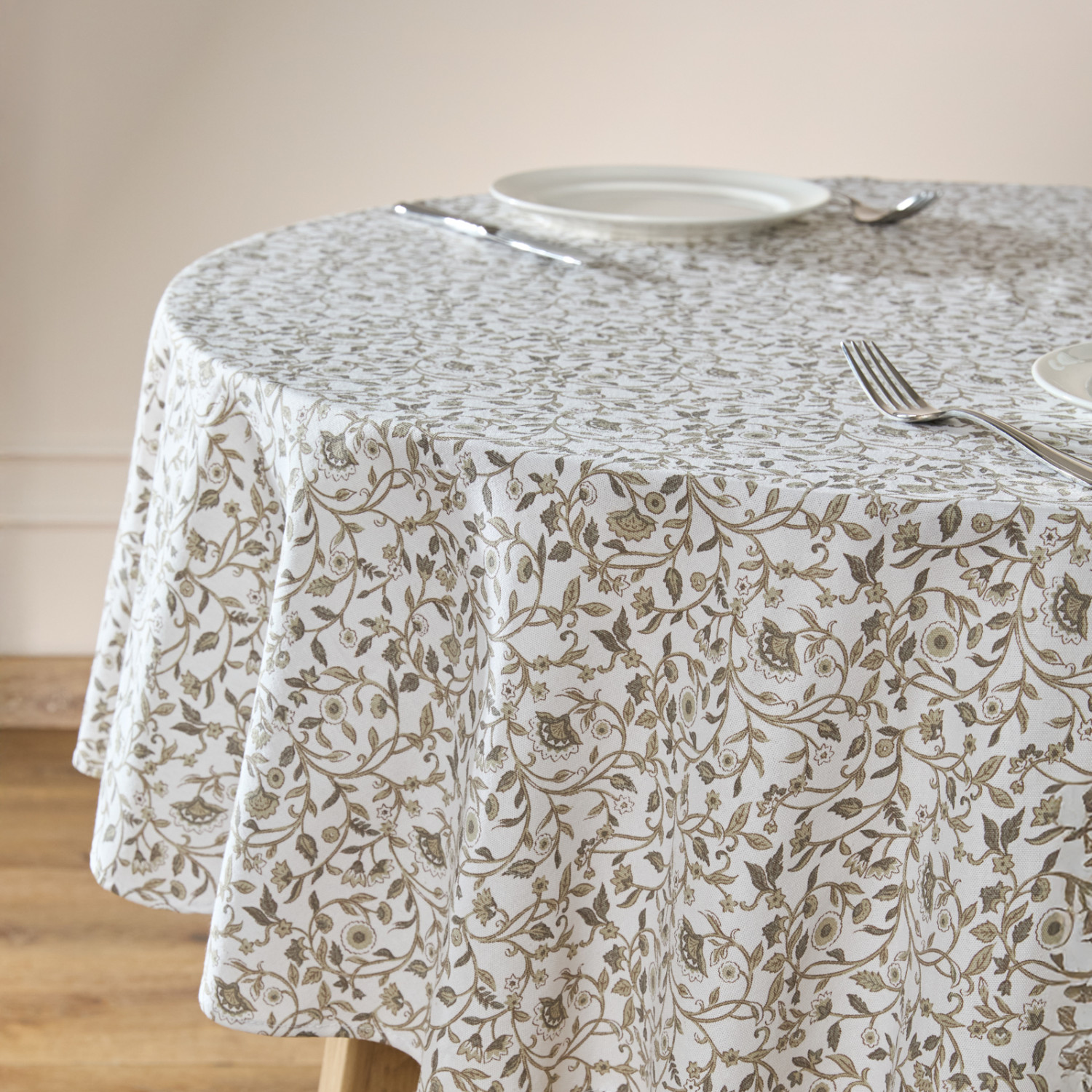 Скатерть круглая Fioretti di Vita - фото № 3