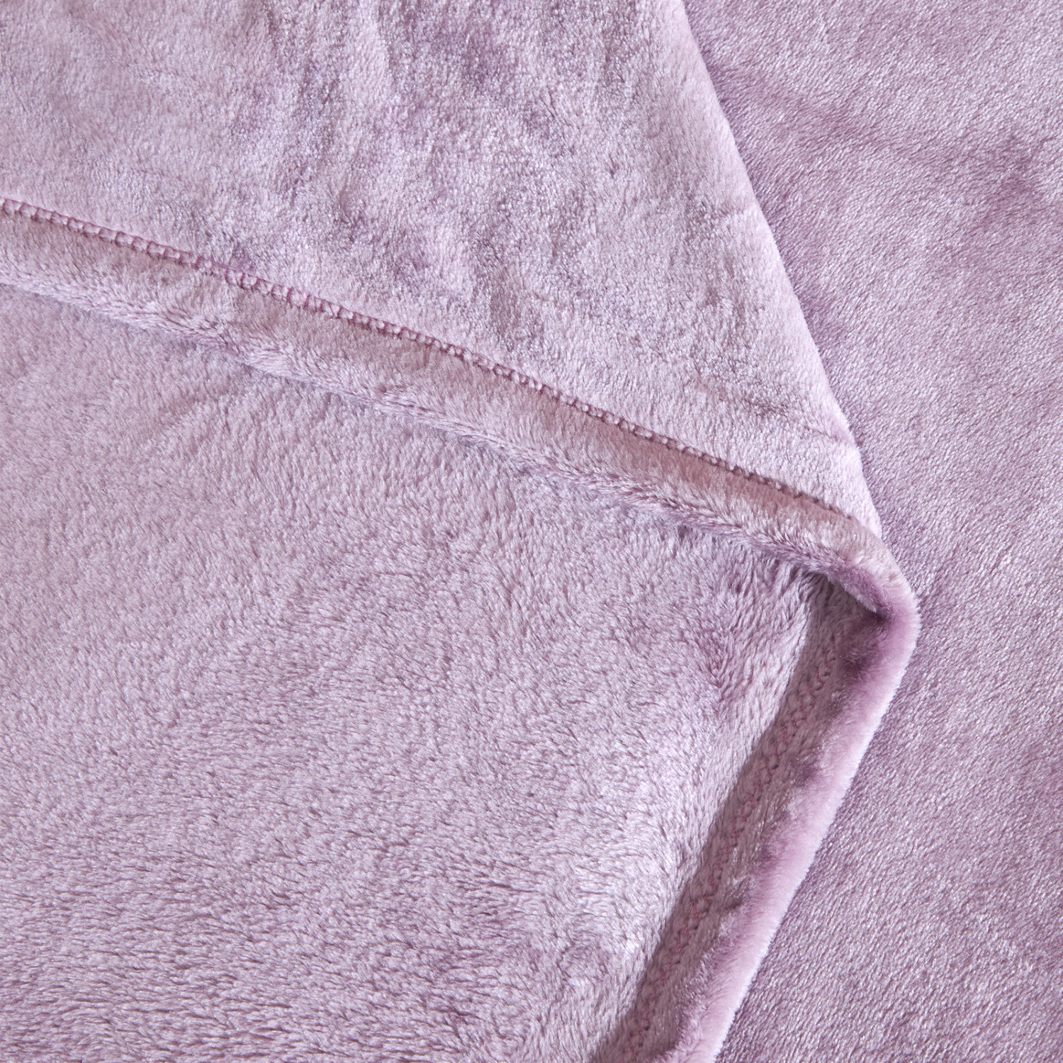 Плед Сверхмягкий/Supersoft, сирень - фото № 7