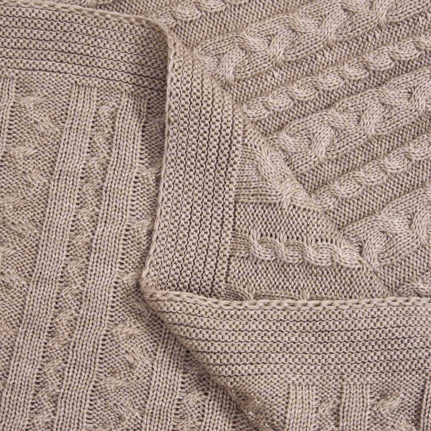 Плед Новаллас/Novallas, кофе - фото № 6