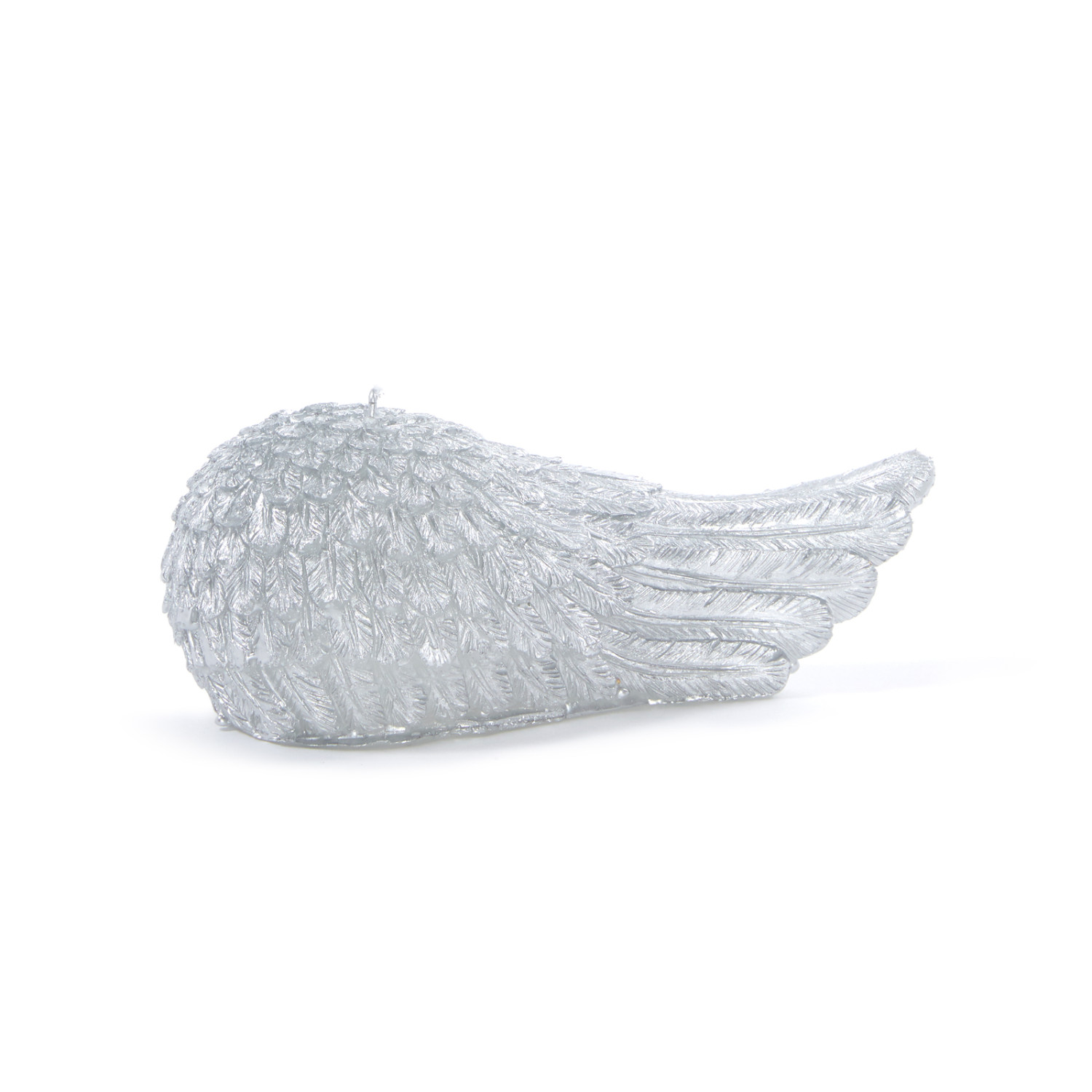 Свеча Angel wings, серебро - фото № 4
