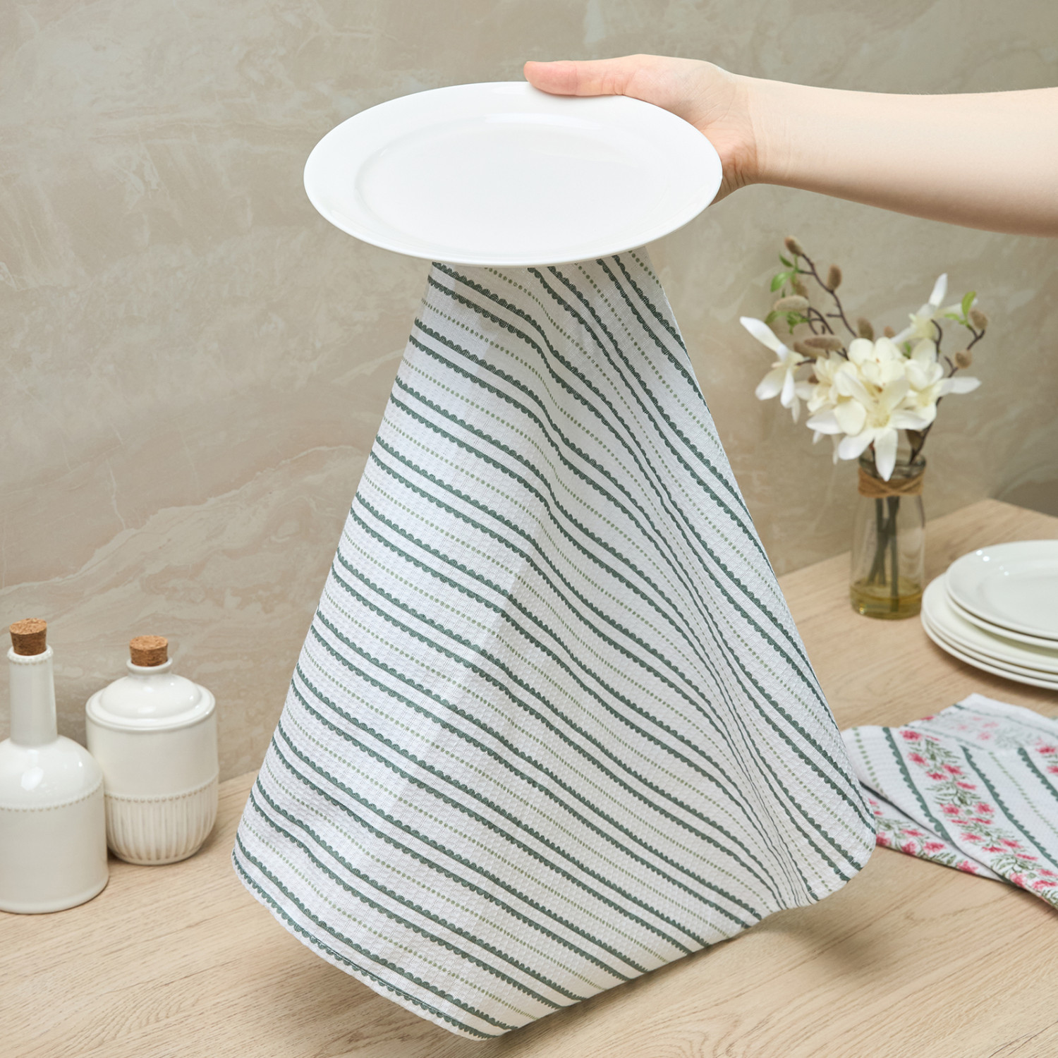 Комплект полотенец Palla di fiori - фото № 4