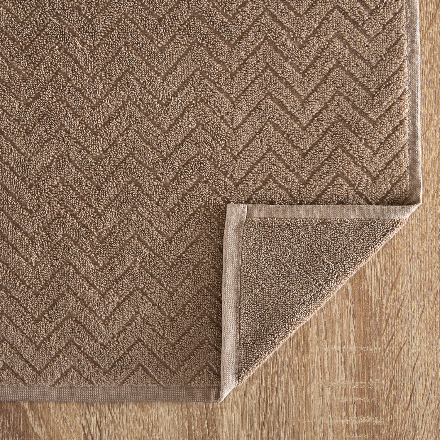 Полотенце махровое Zigzag, капучино - фото № 2