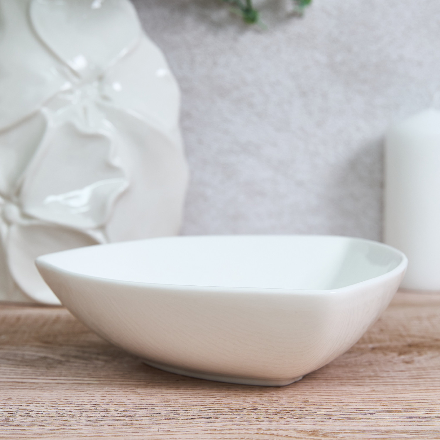 Салатник Marshmallows треугольная - фото № 2