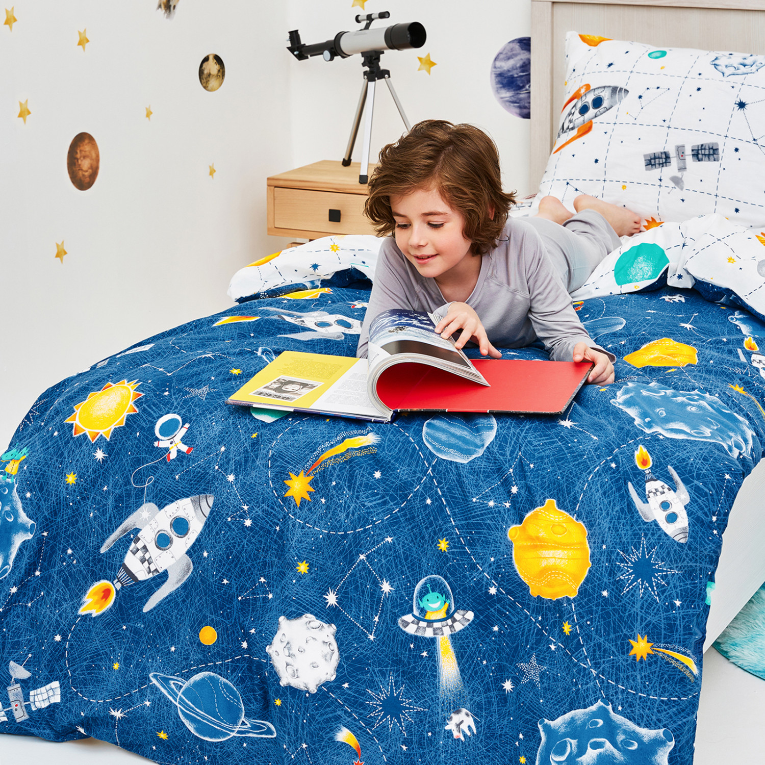Постельное белье детское Space - фото № 9