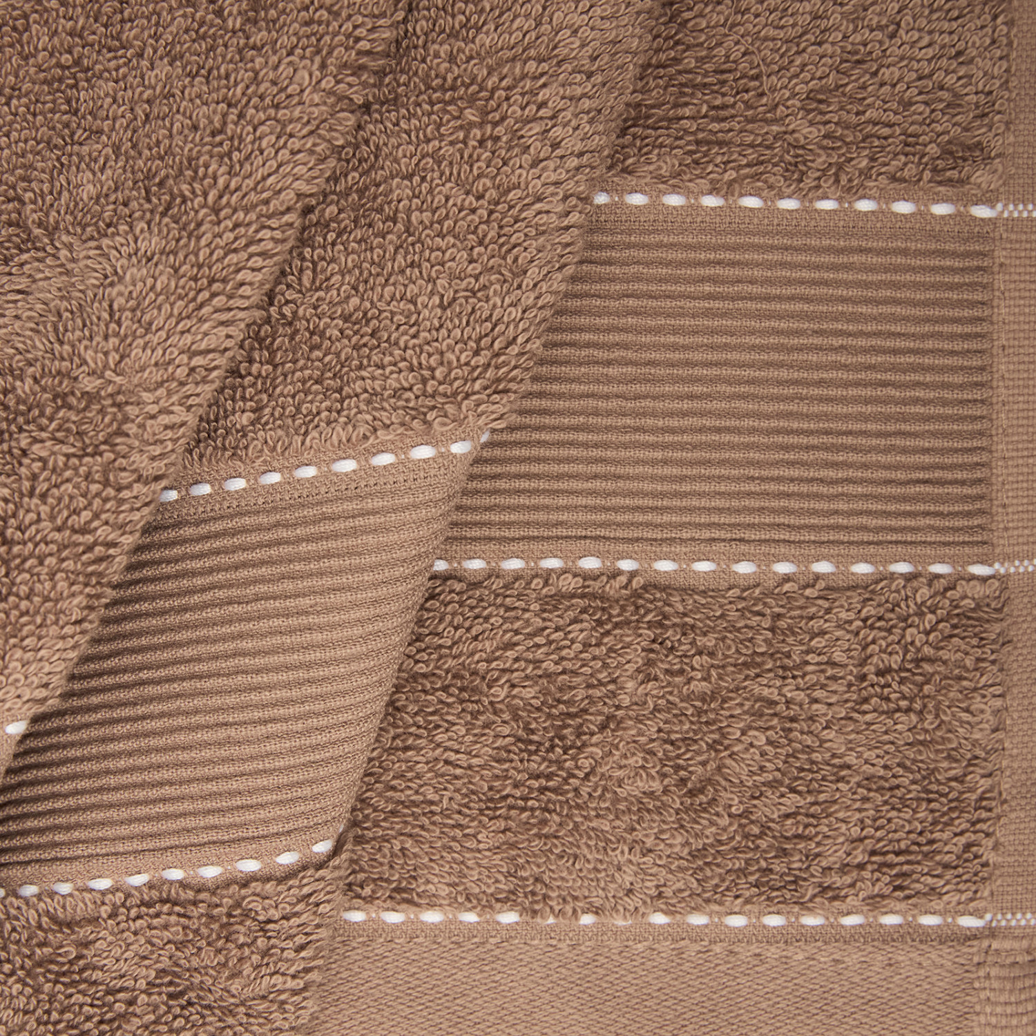 Полотенце махровое Сокровище/Tesoro, бежевое - фото № 6