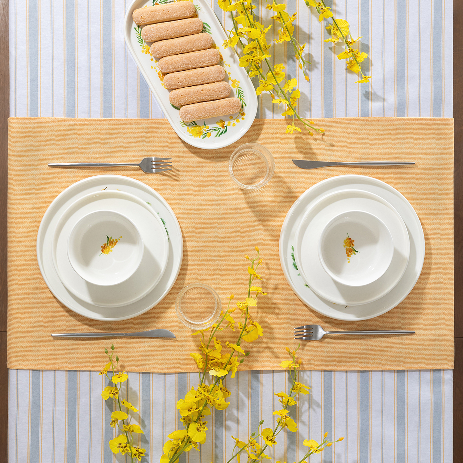 Скатерть-дорожка Mimosa - фото № 14