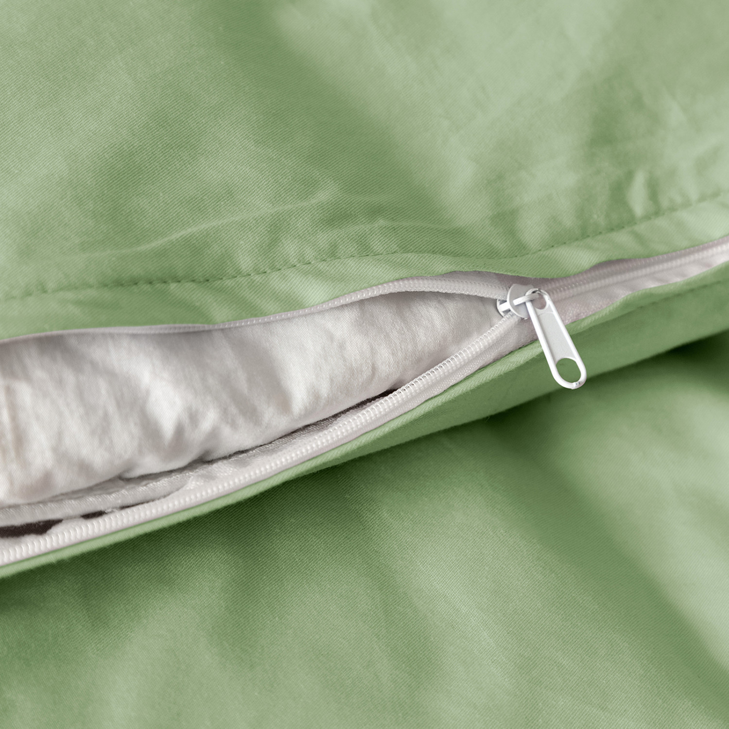 Пододеяльник Дымчато-зеленый/Smoke green - фото № 6