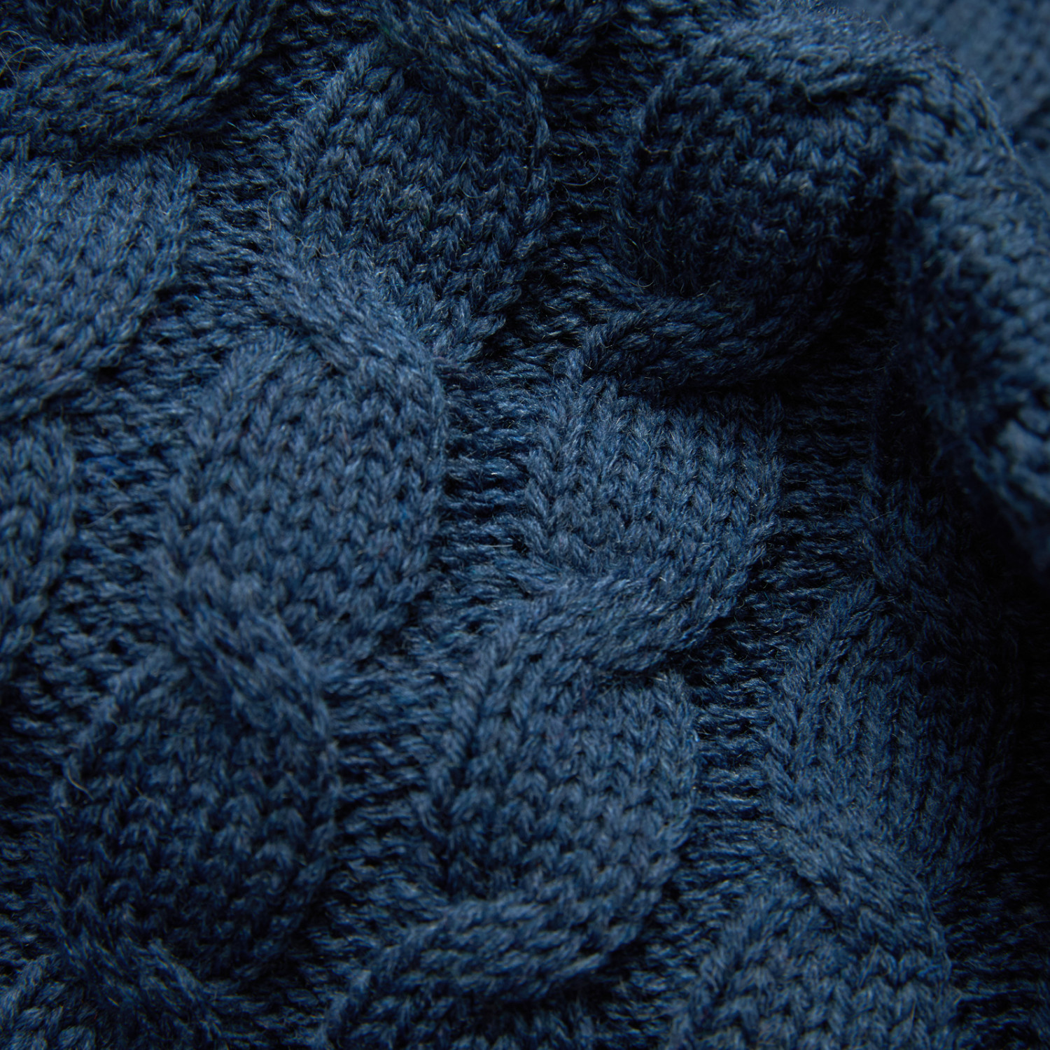 Плед Виллена/Villena, синий - фото № 4