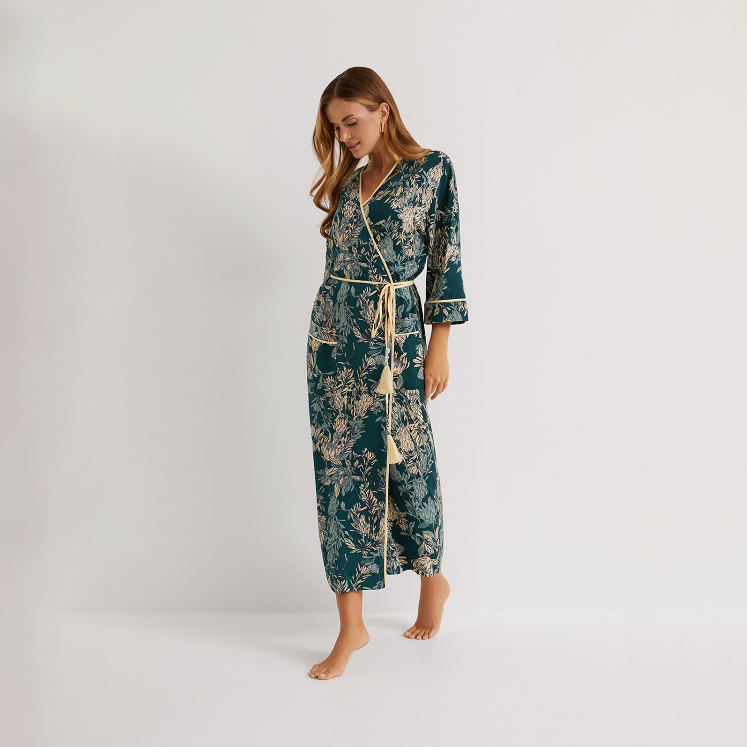 Халат Sleeping Flower - фото № 3