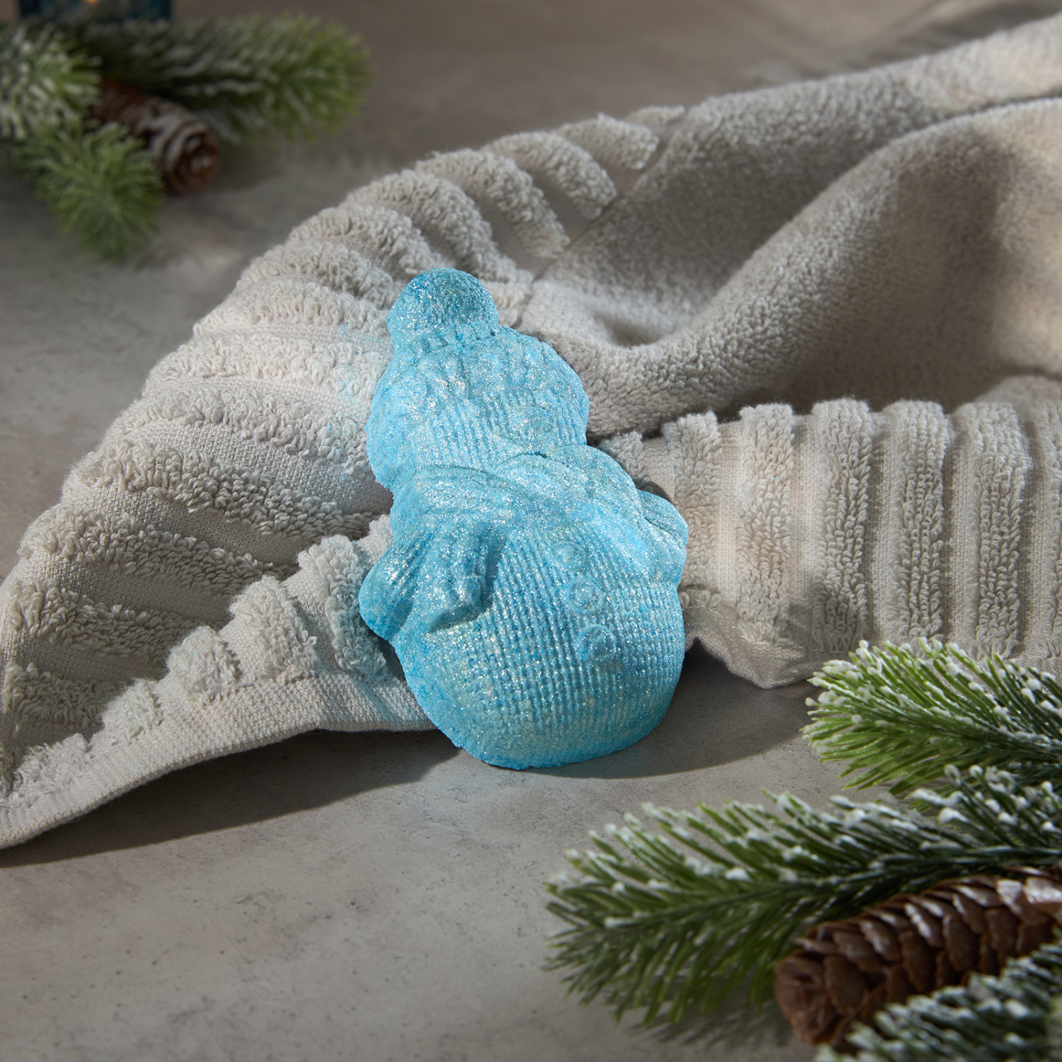 Бомбочка Снеговик 80 гр.