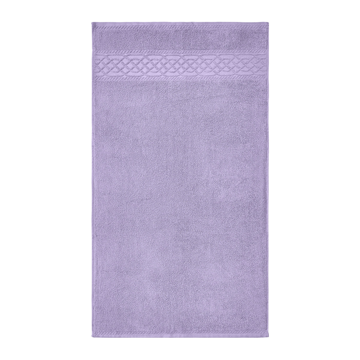 Полотенце махровое Costanza, лаванда - фото № 8
