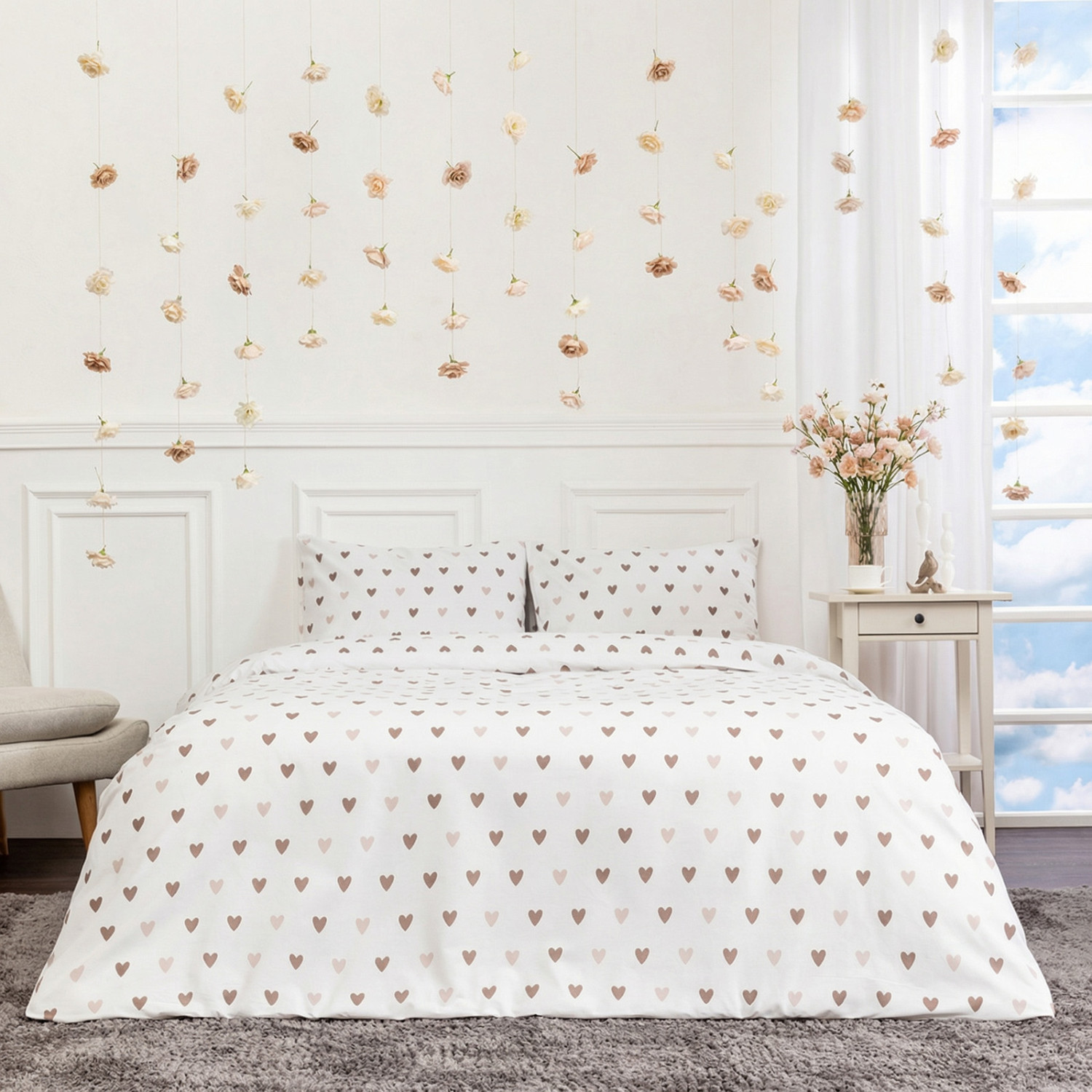 Постельное белье Amore mio brown