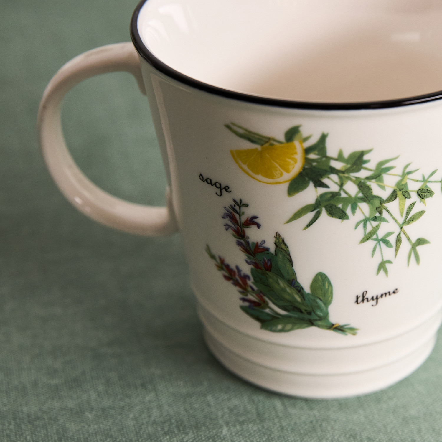 Кружка Lemon mint , 350 мл - фото № 3