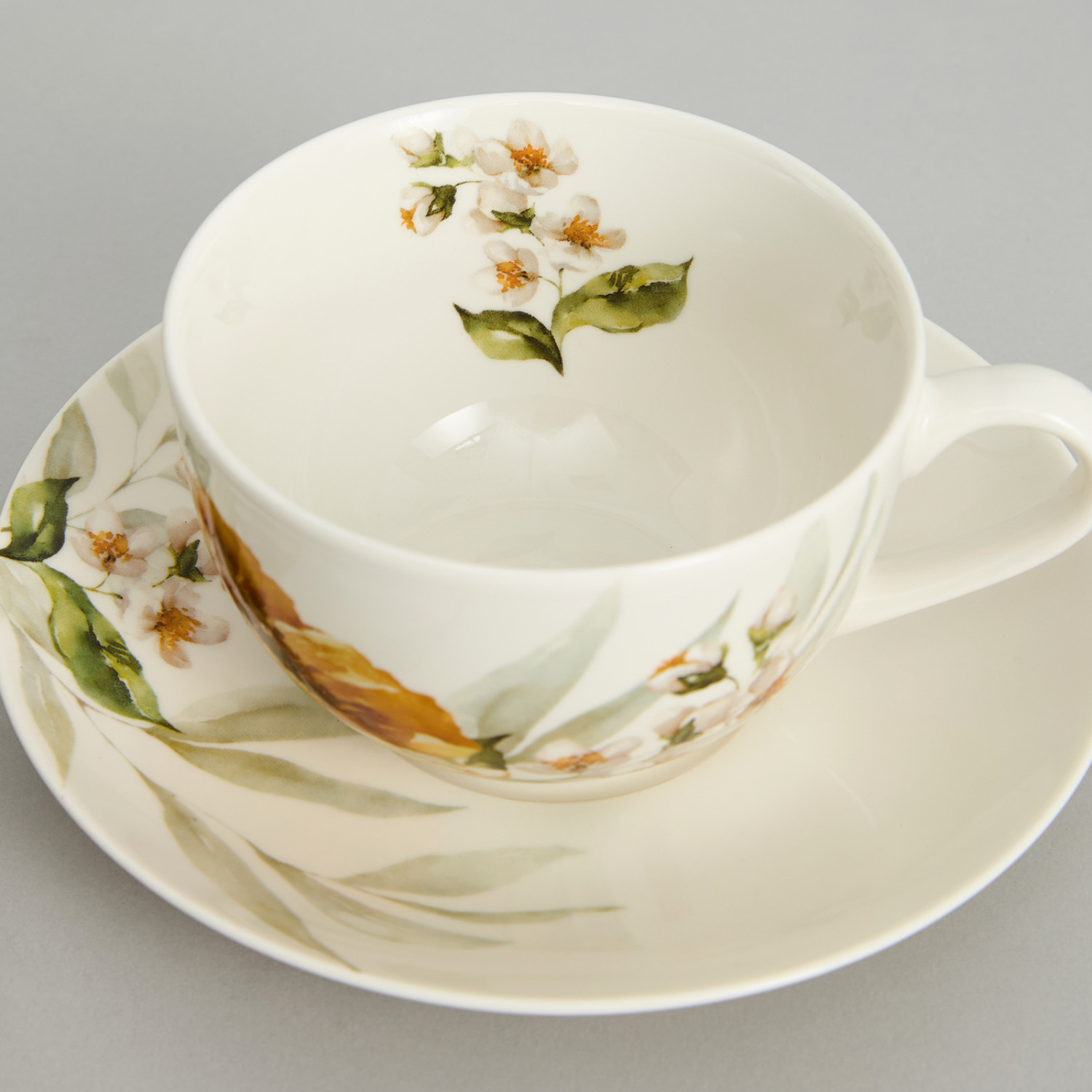 Набор чайных пар Цветущие луга/Prati Fioriti - фото № 4