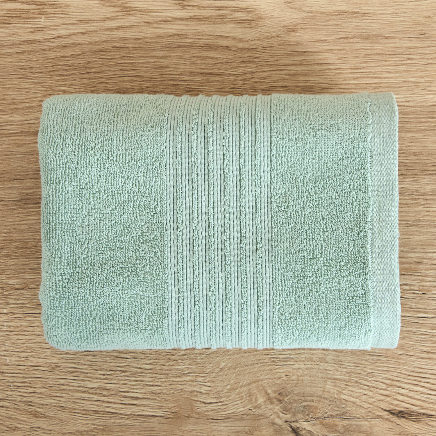 Полотенце махровое Fiorenza, зеленое - фото № 4