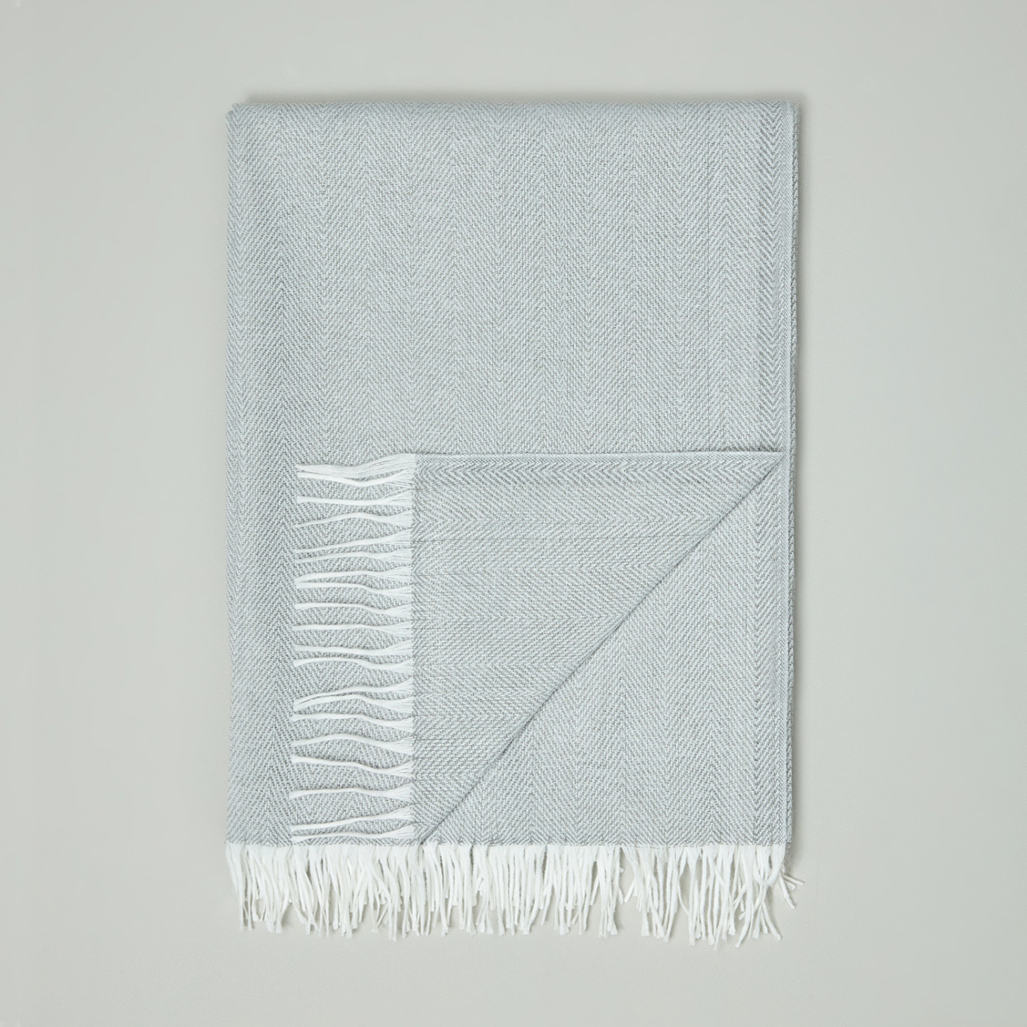 Плед Росси/Rossi, серый - фото № 2