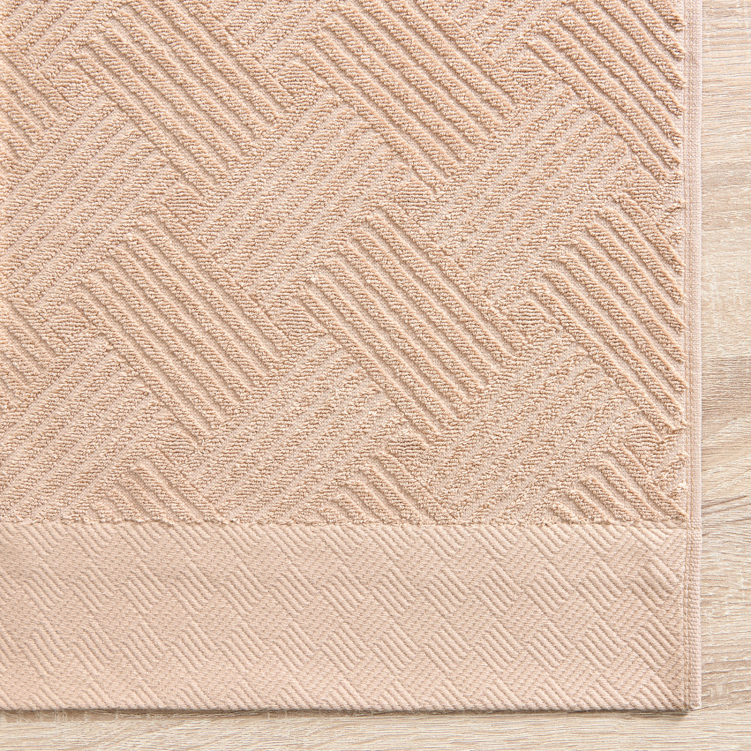 Полотенце махровое Zigzag, песок - фото № 5