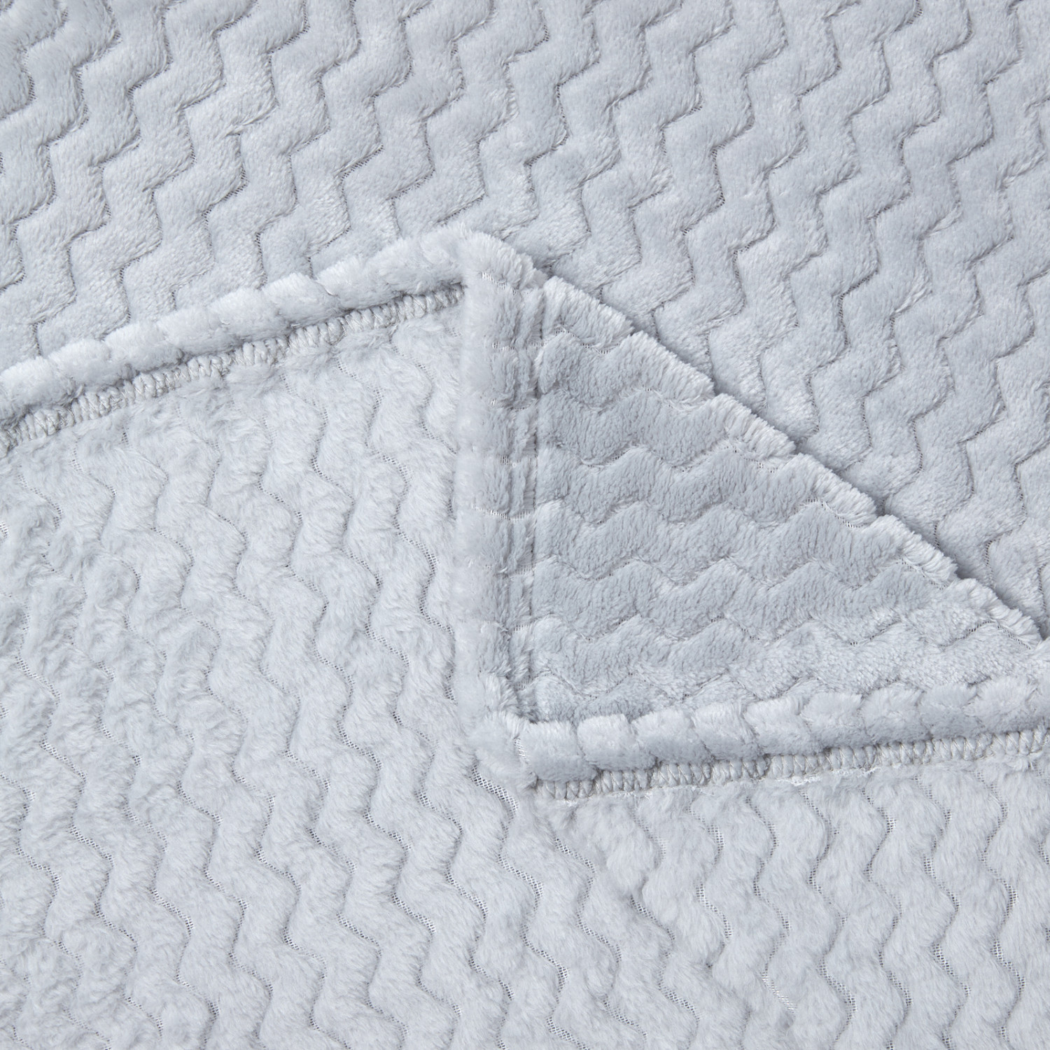 Плед Wiggly, серый - фото № 3