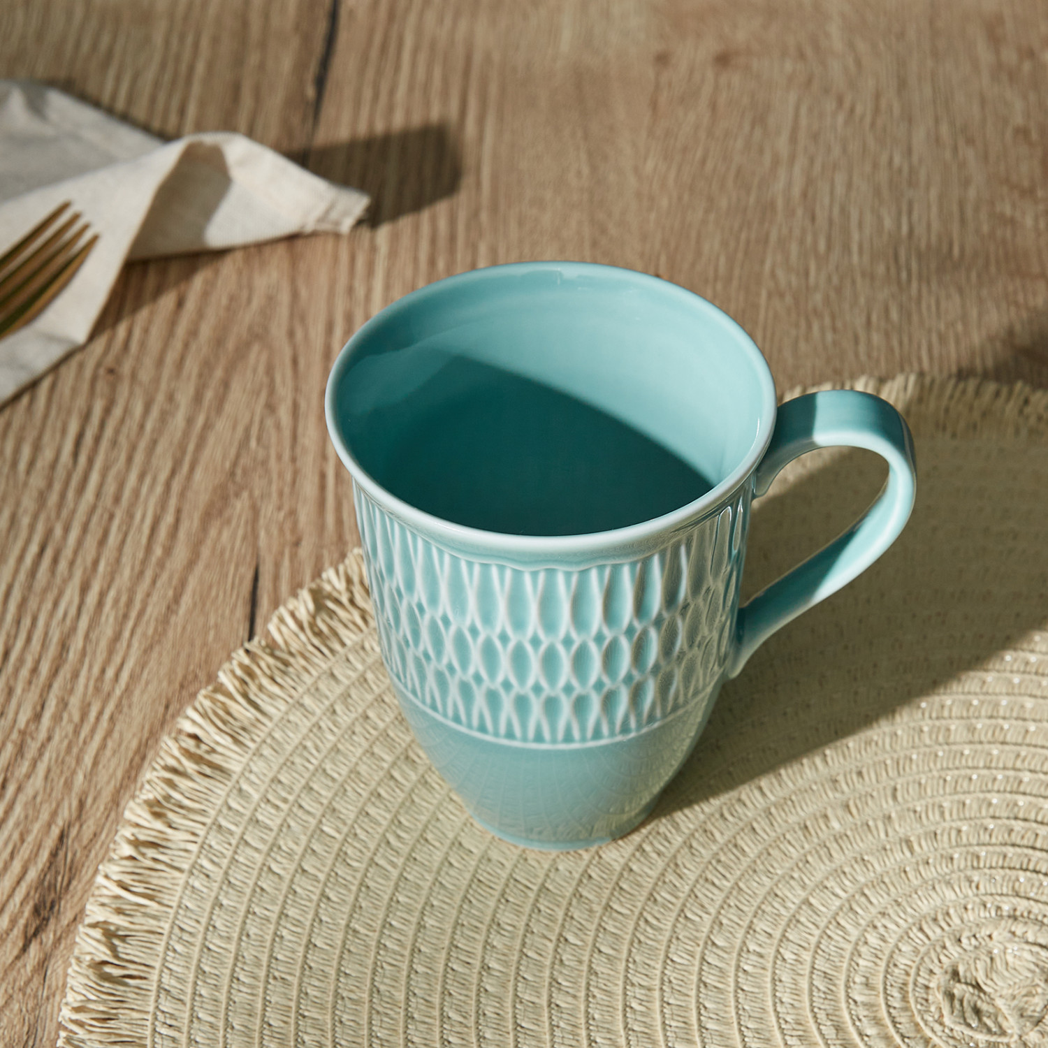 Кружка Brezza dal mare, голубая - фото № 2