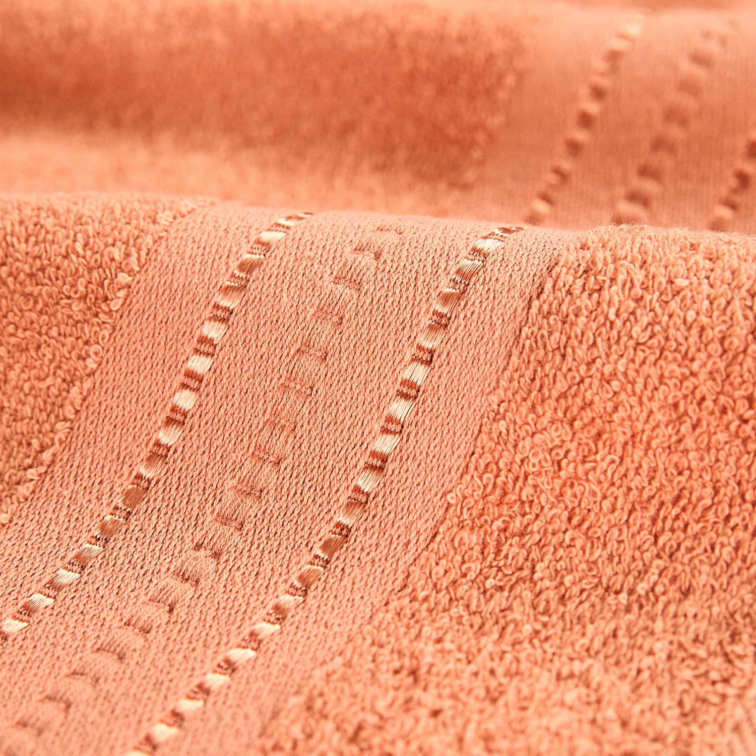 Полотенце махровое Базена/Basena, оранжевое - фото № 4