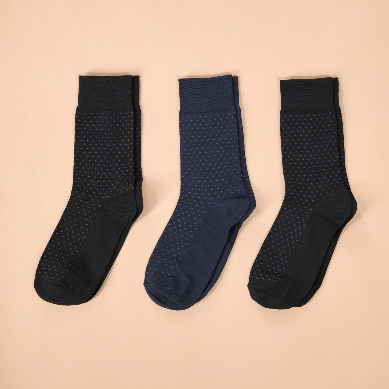 Носки мужские Cozy Home, черный/синий - фото № 3