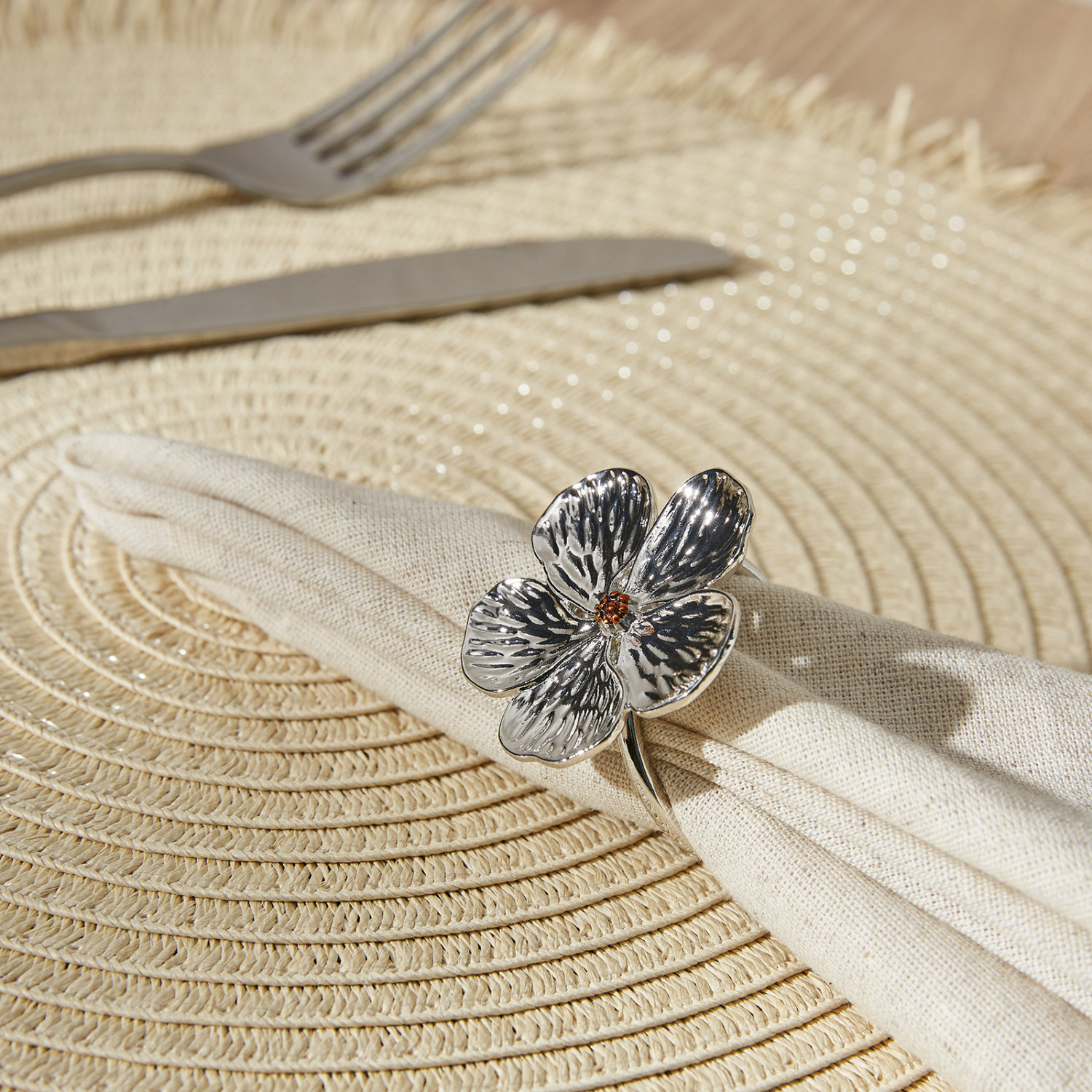 Кольцо для салфеток Цветок/Fiore