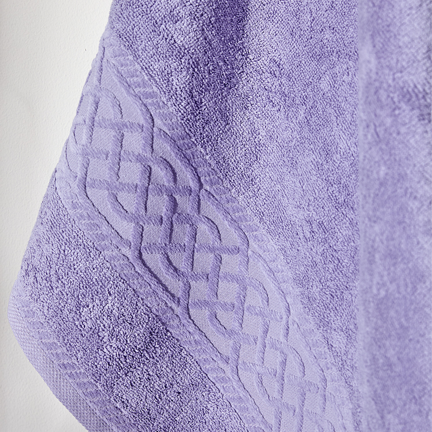 Полотенце махровое Costanza, лаванда - фото № 3