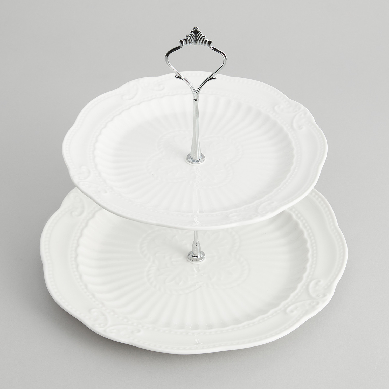 Кейк-стенд Emboss White