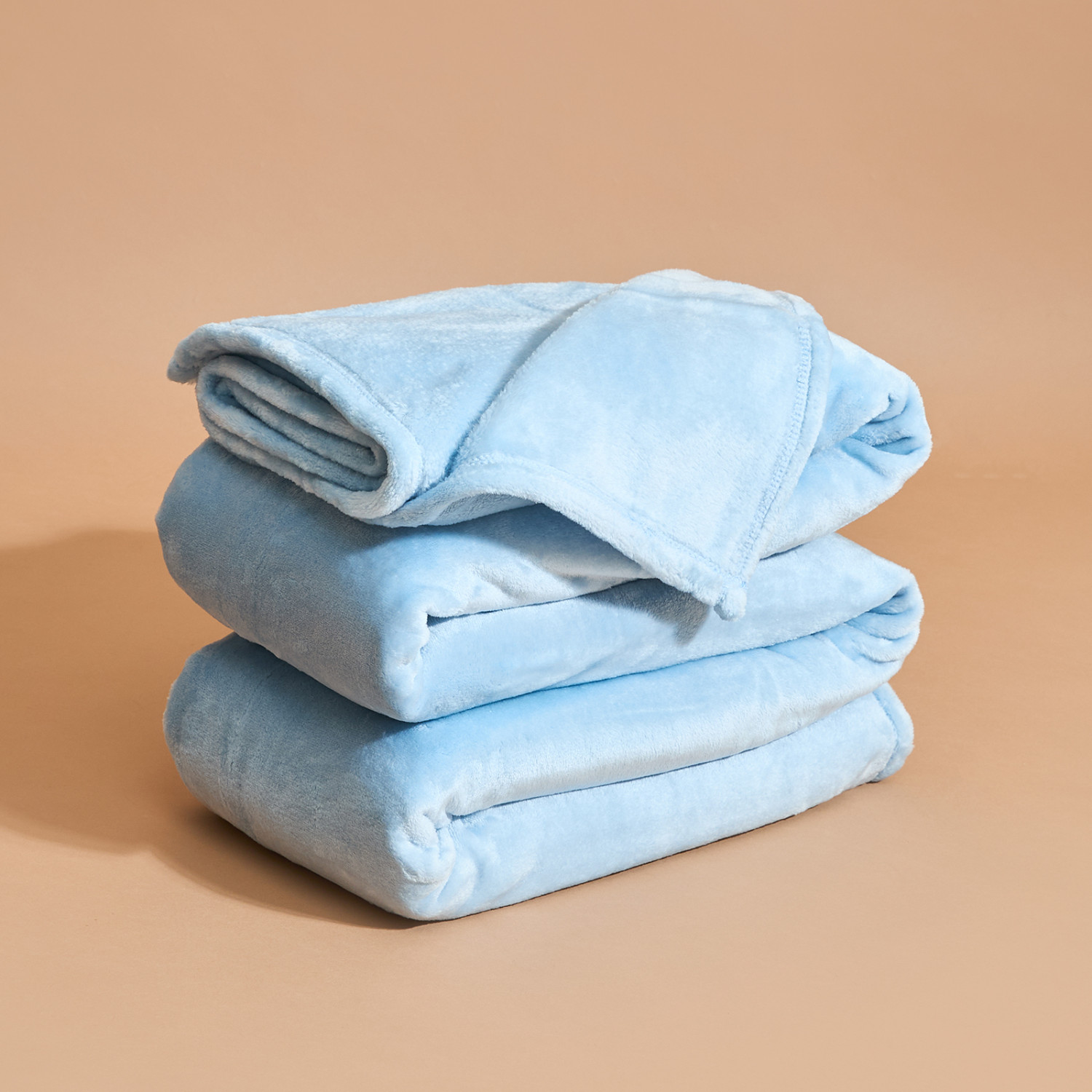 Плед Supersoft, голубой - фото № 10