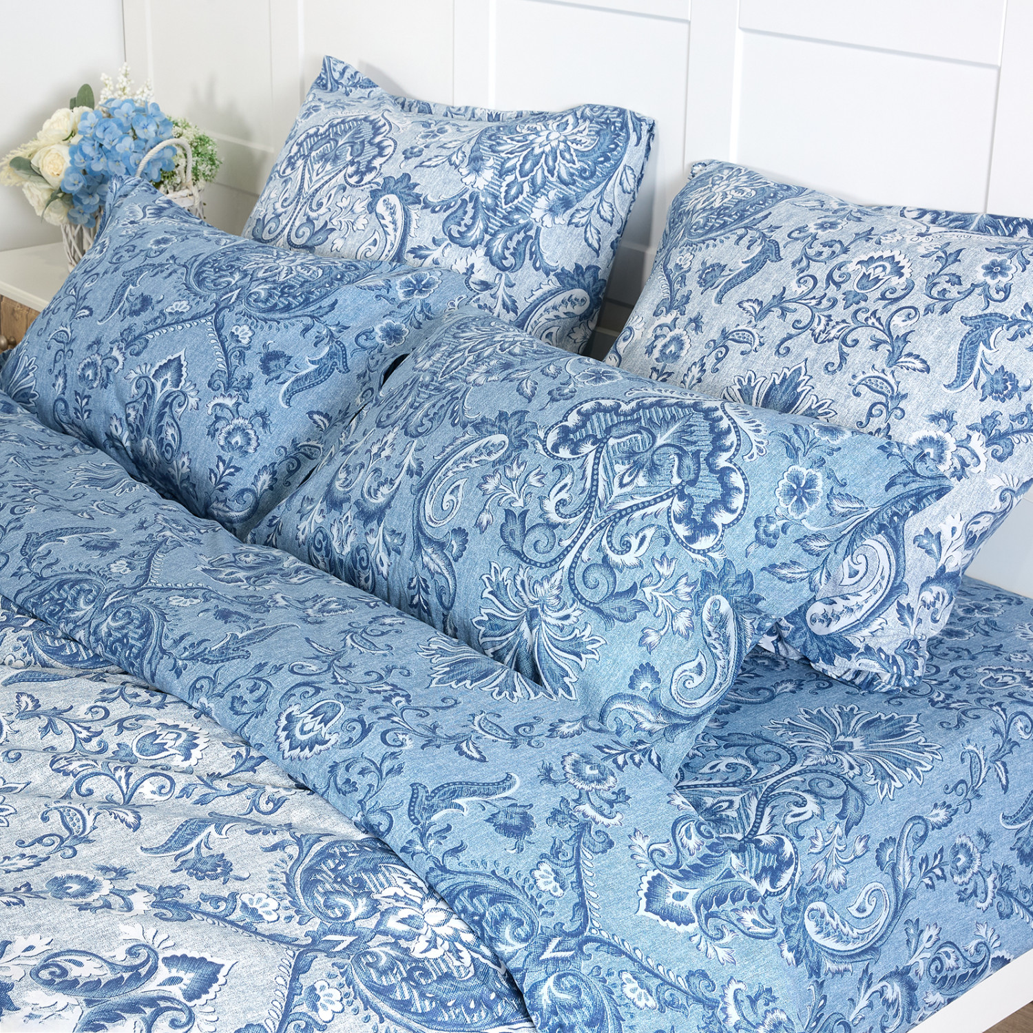 Постельное белье Mistero Blue (тубус) - фото № 11