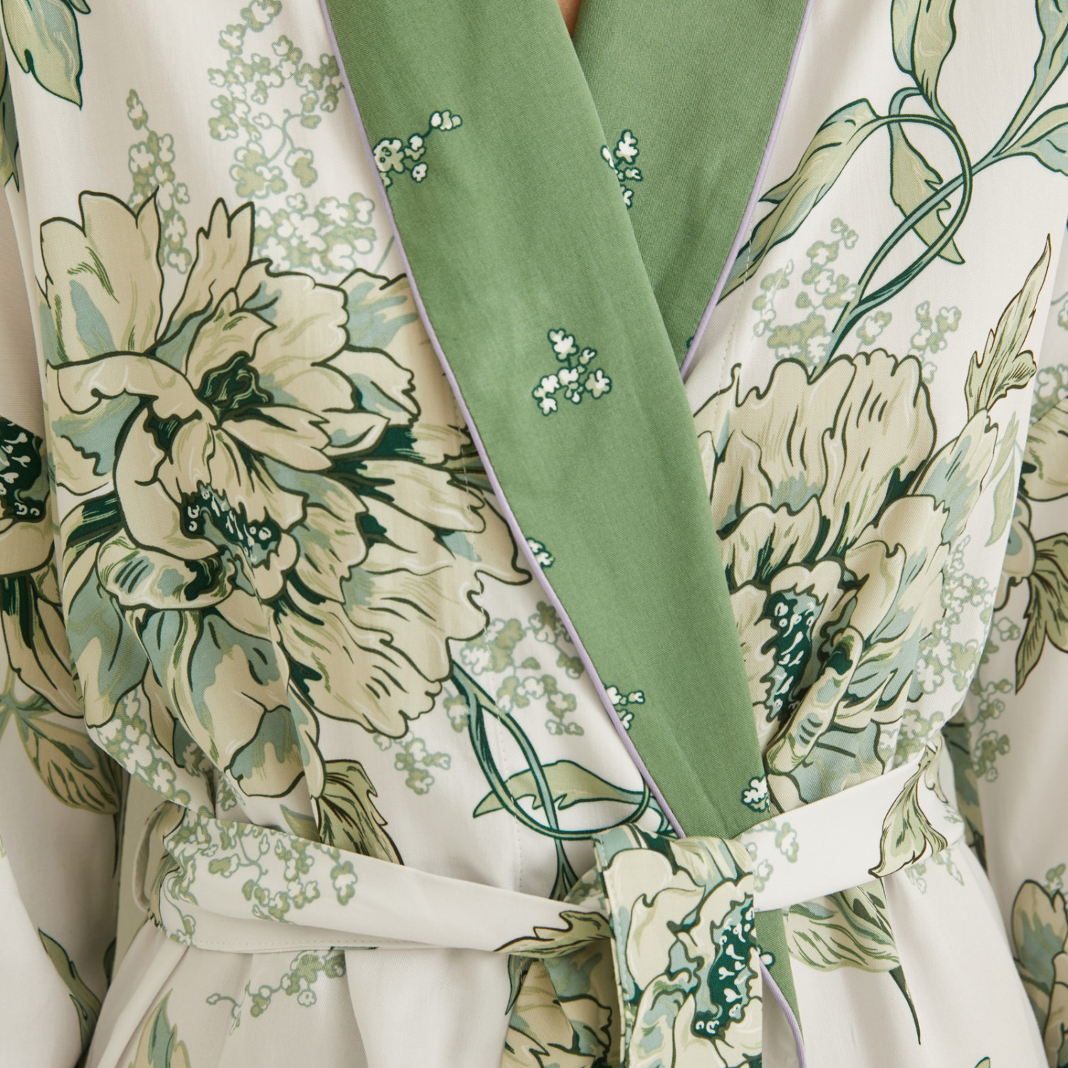 Халат Зеленый нефрит/Green Jade - фото № 8