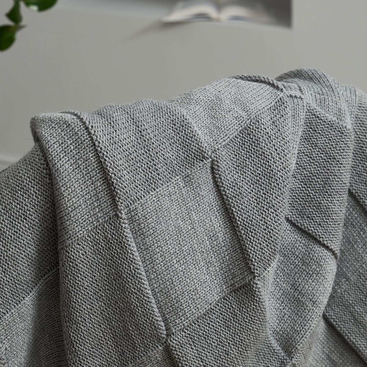 Плед Ambra, серый - фото № 2