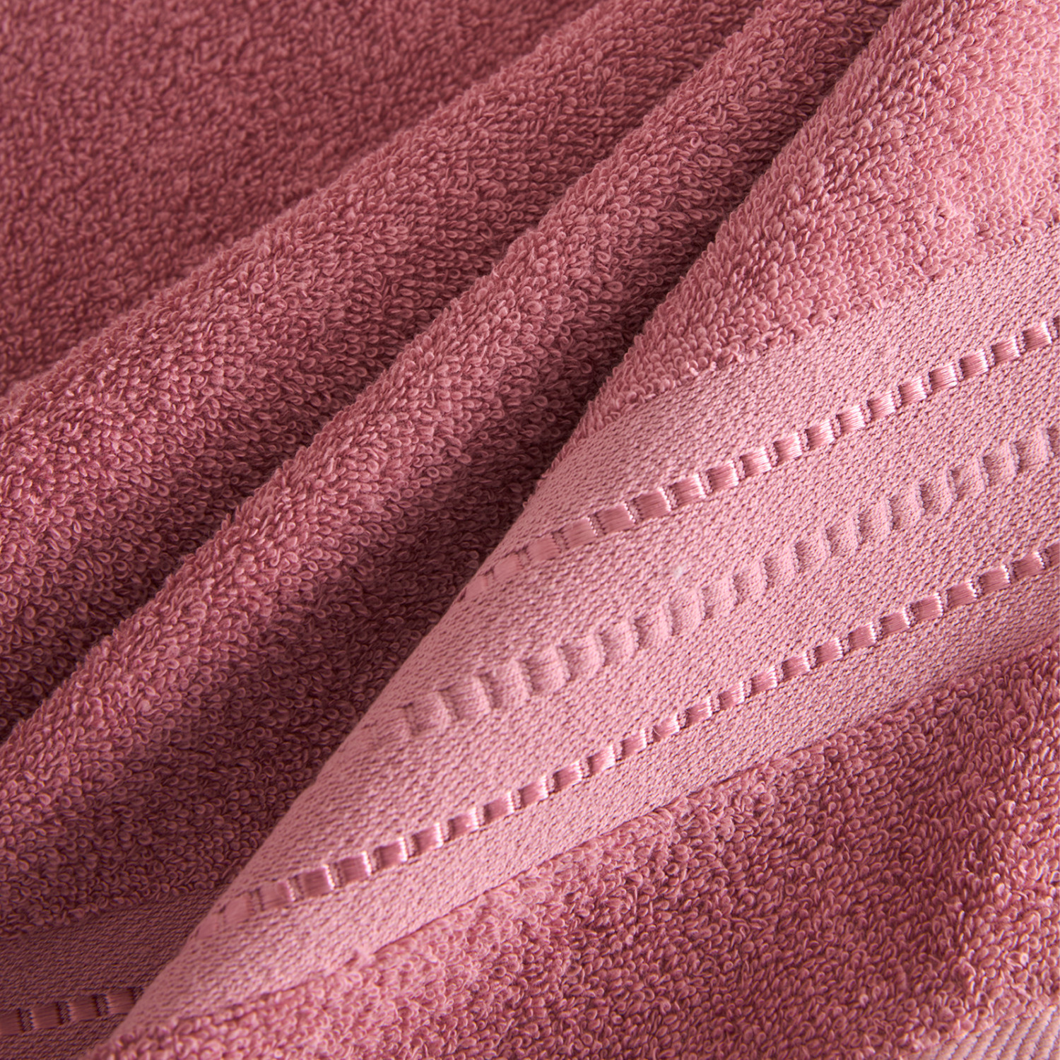 Полотенце махровое Basena, пыльная роза - фото № 7