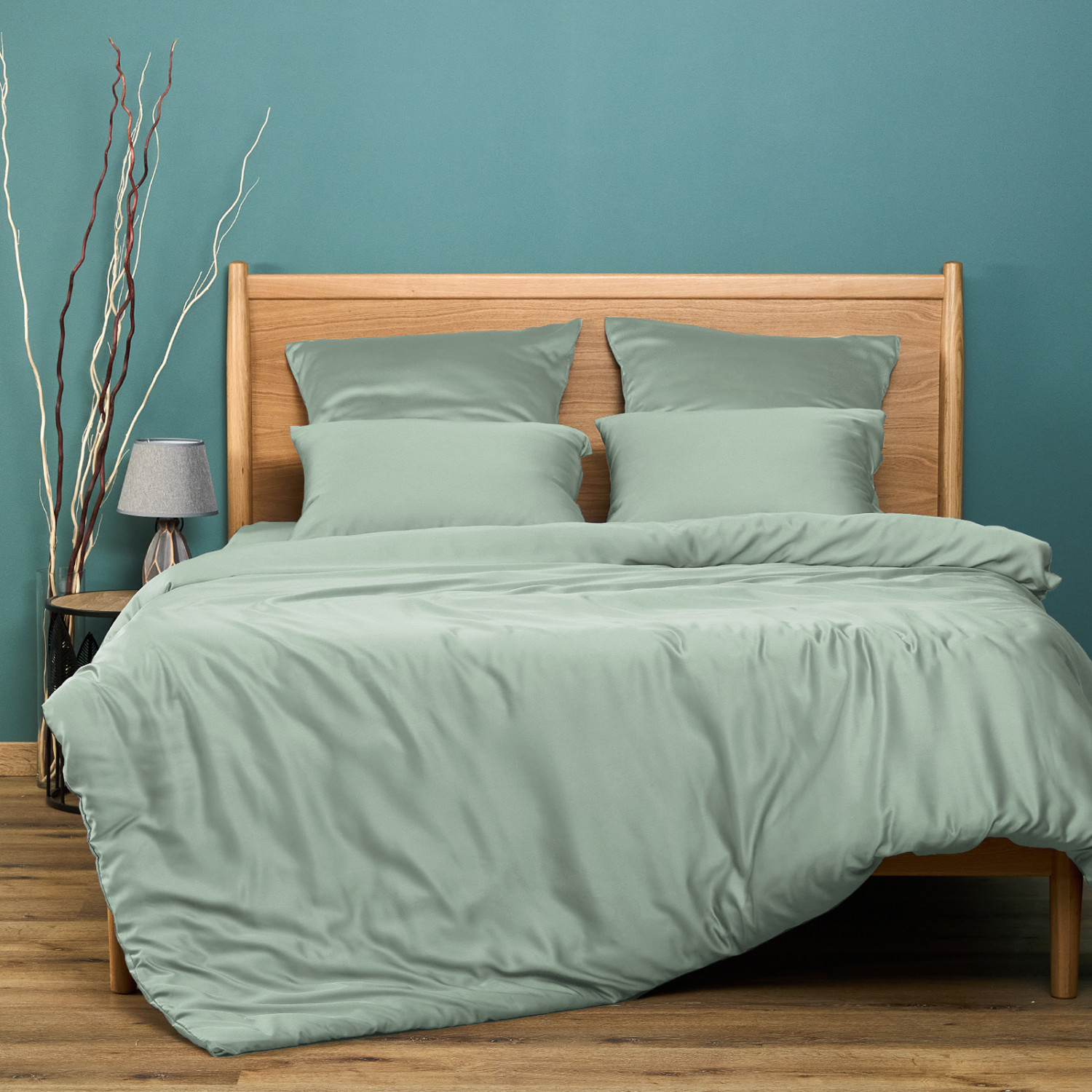 Постельное белье Moss green - фото № 6