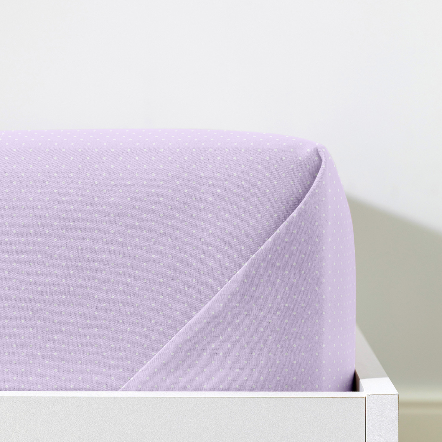 Простыня Lavender, горошек - фото № 3