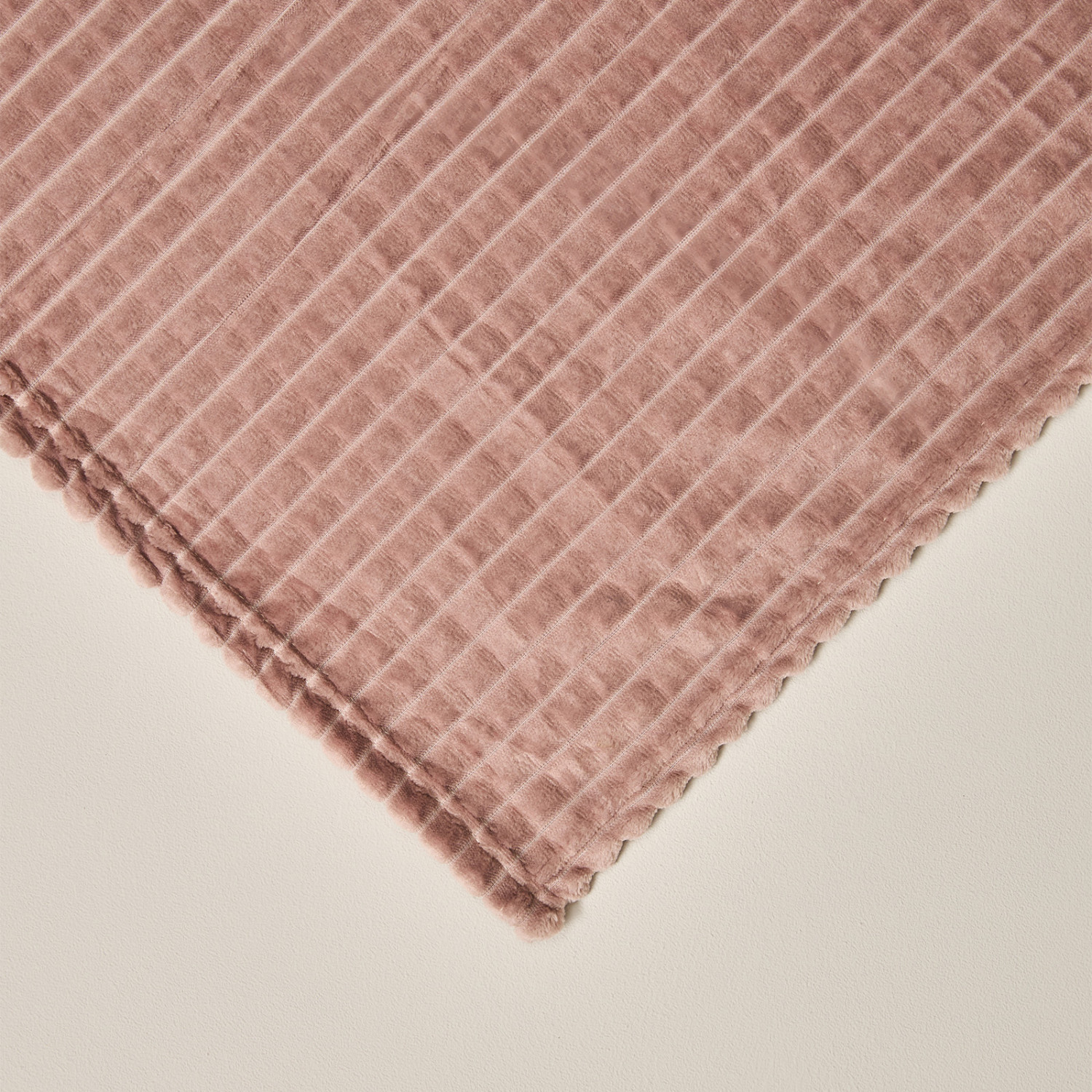 Плед Meo, пыльная роза - фото № 3