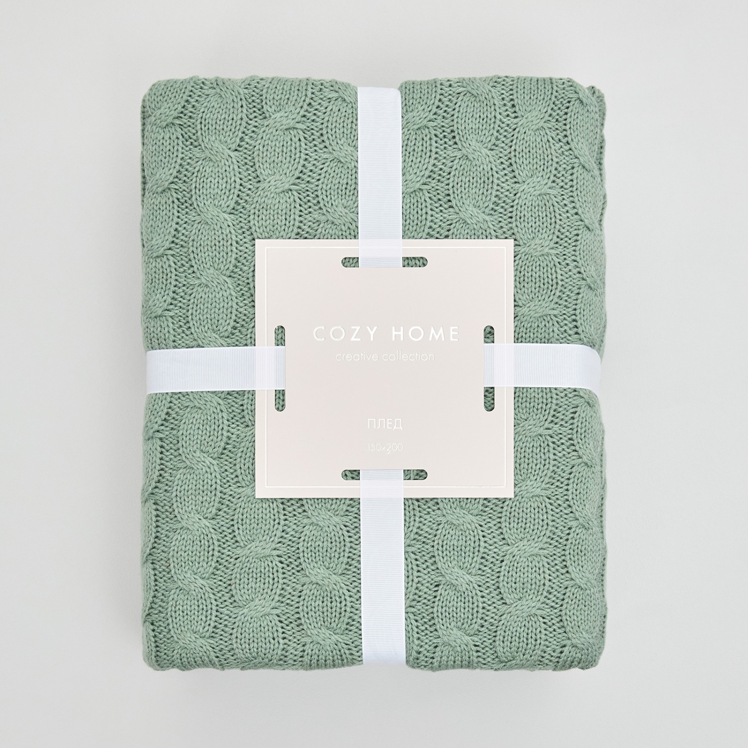 Плед Villena, олива - фото № 6