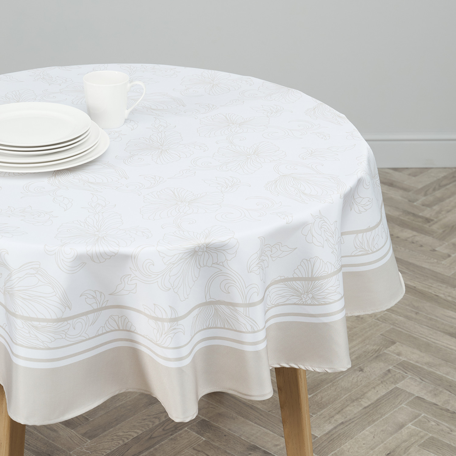 Скатерть круглая Lustro - фото № 2