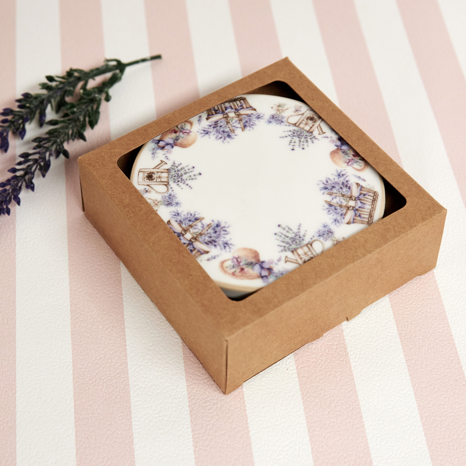 Набор подставок Lavander под горячее II - фото № 3