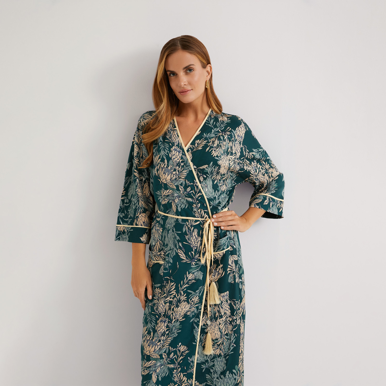 Халат Sleeping Flower - фото № 7