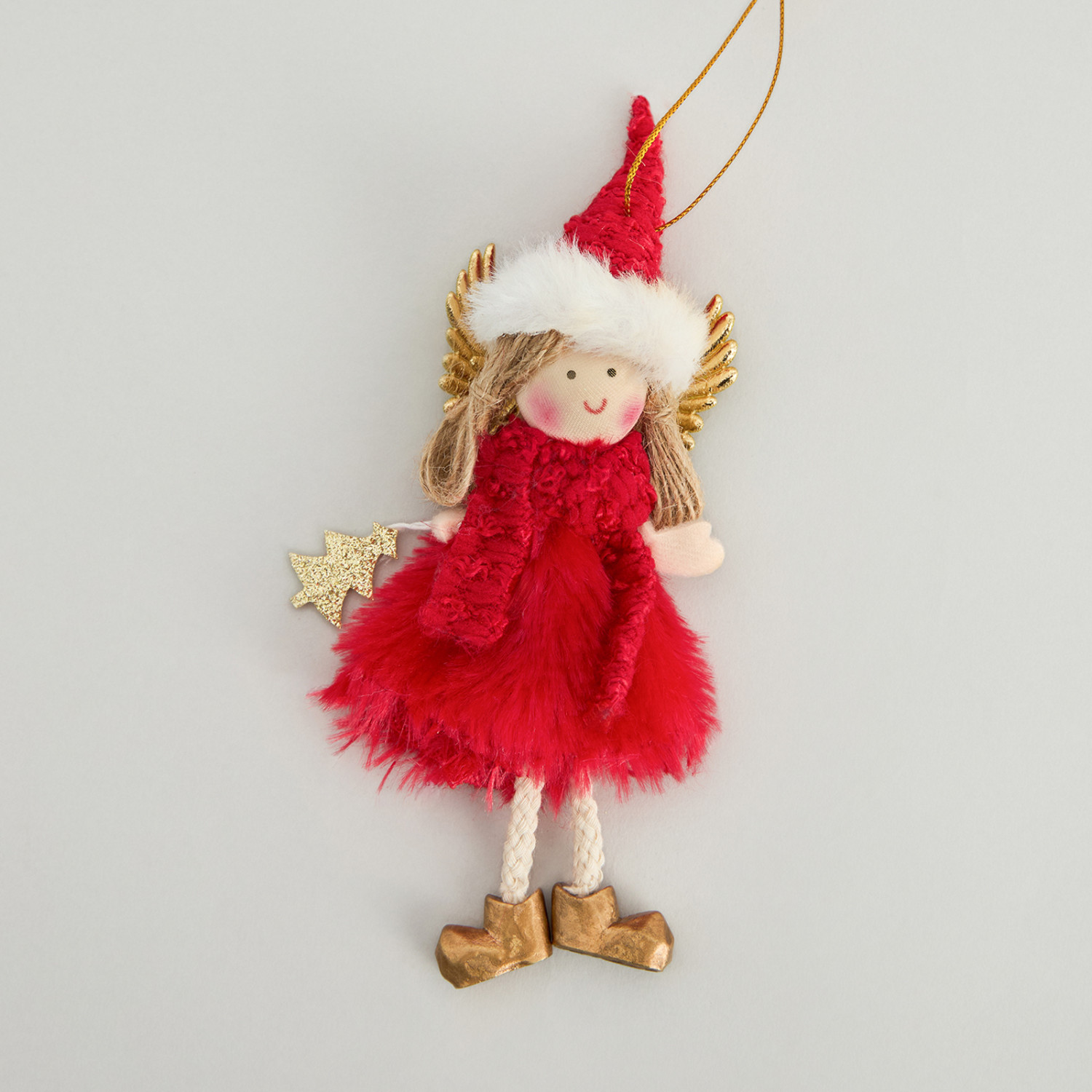 Елочная игрушка Зимняя фея/Winter Fay II - фото № 5