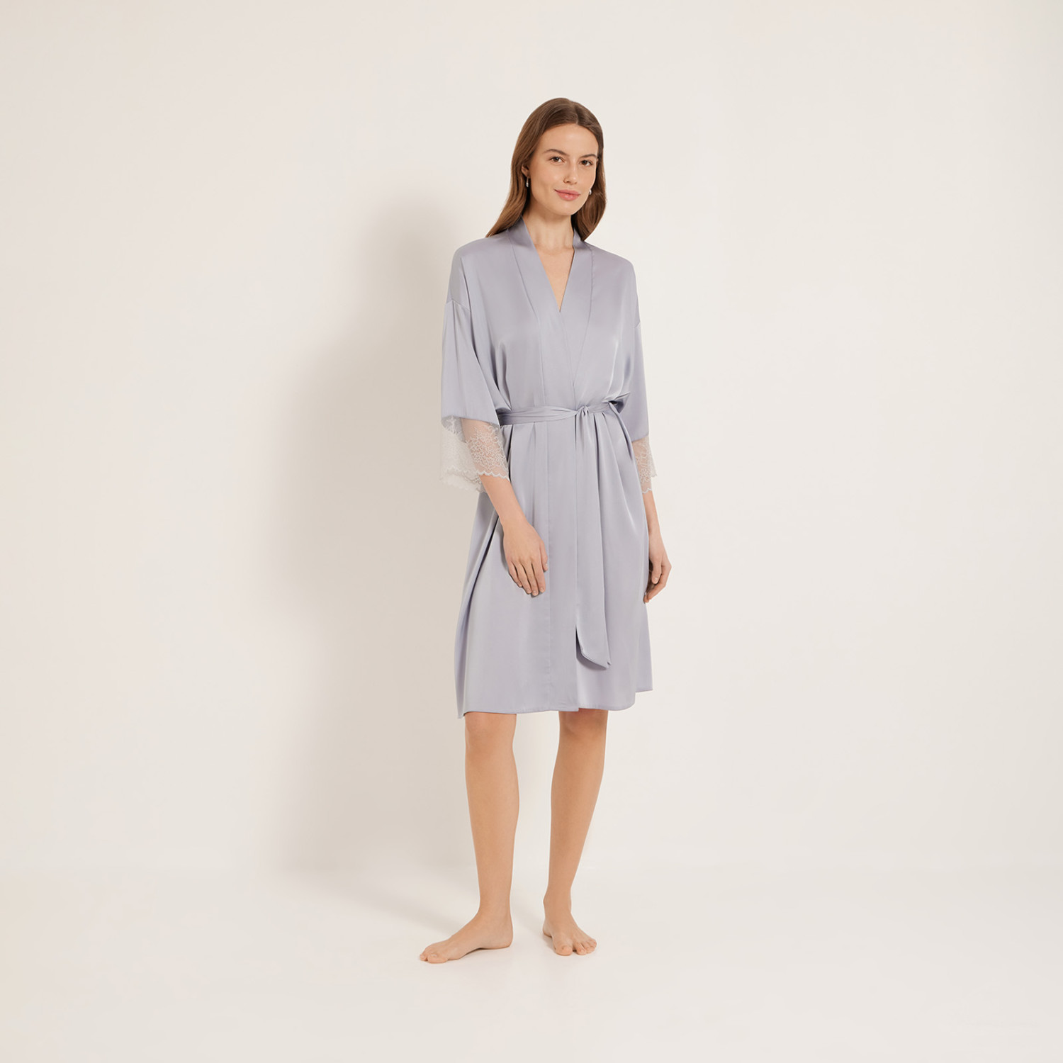 Халат Алисма/Alisma, перламутр - фото № 2