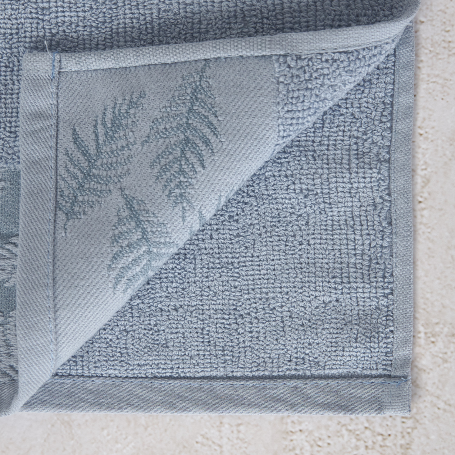 Полотенце махровое Levita, голубое - фото № 5