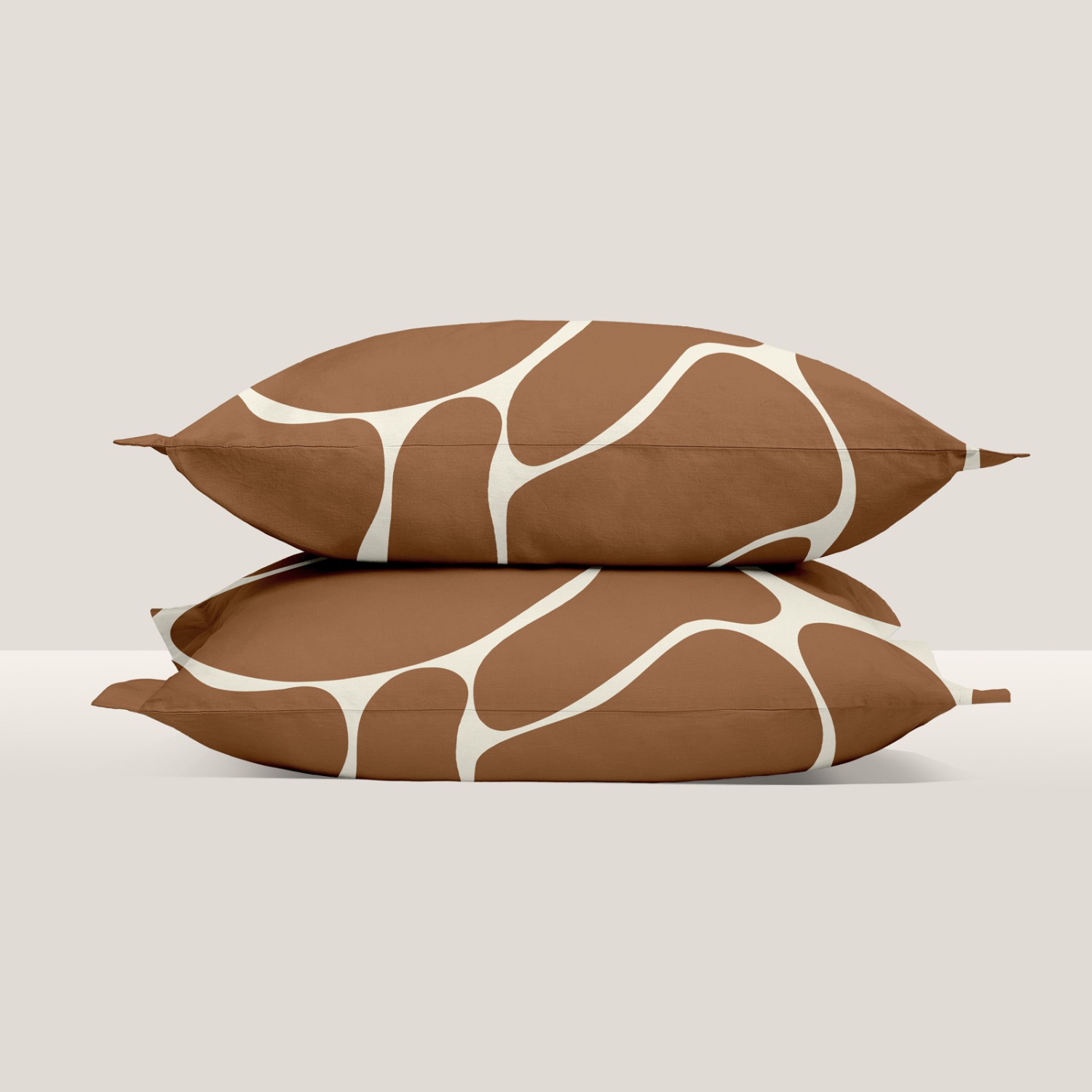 Комплект наволочек Жаркая саванна с ушками - фото № 3