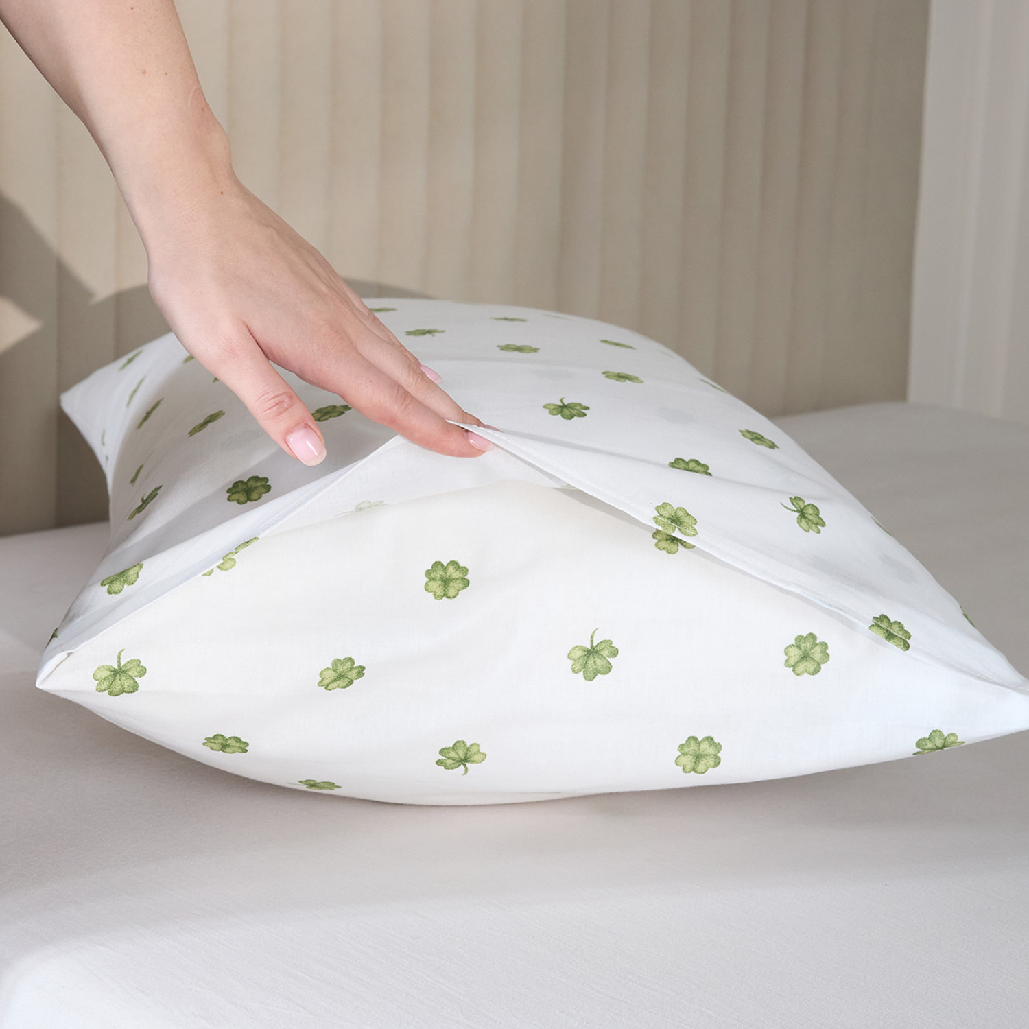 Комплект наволочек Клевер/Clover - фото № 7