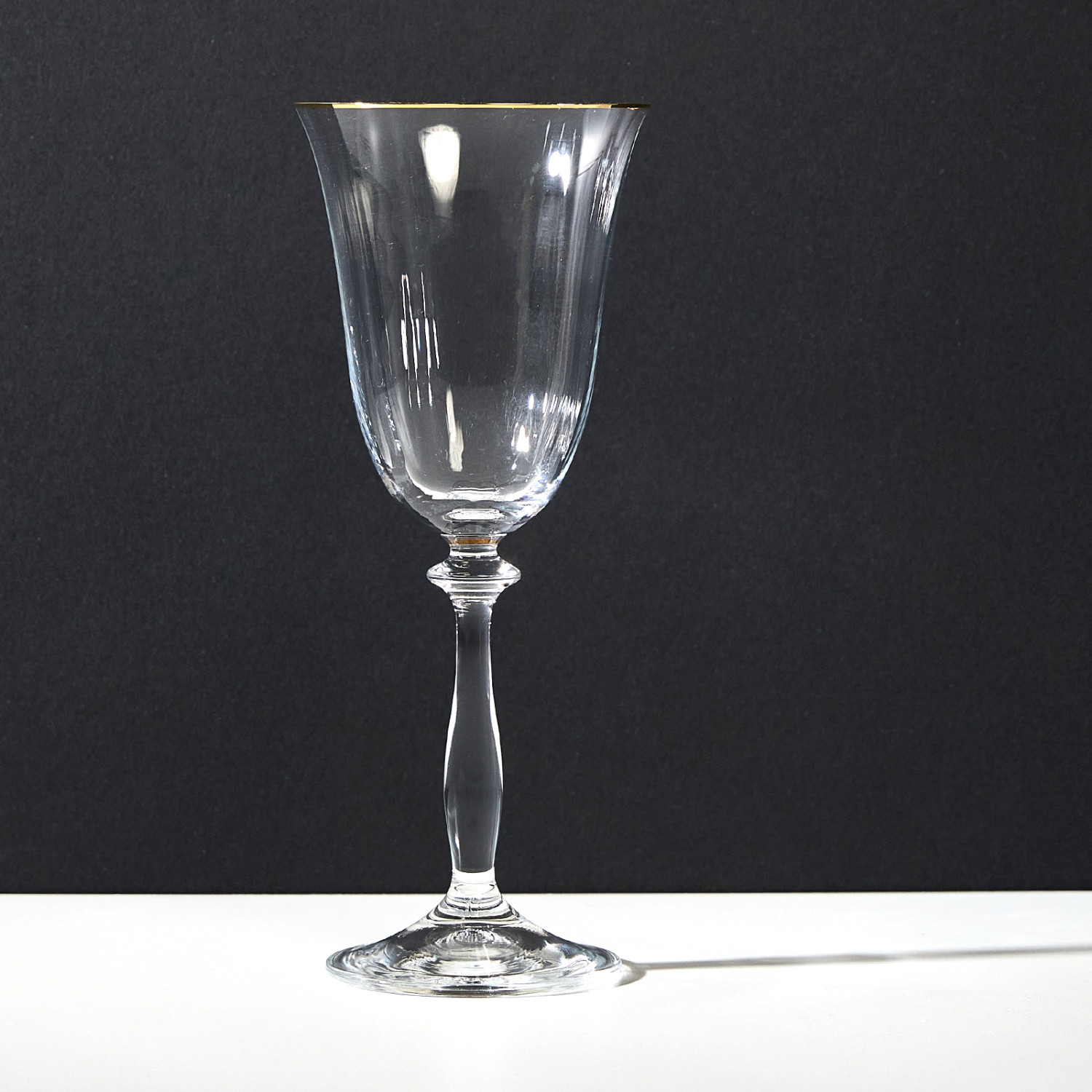 Бокал Золотая легкая волна/Light wave Gold для вина - фото № 2