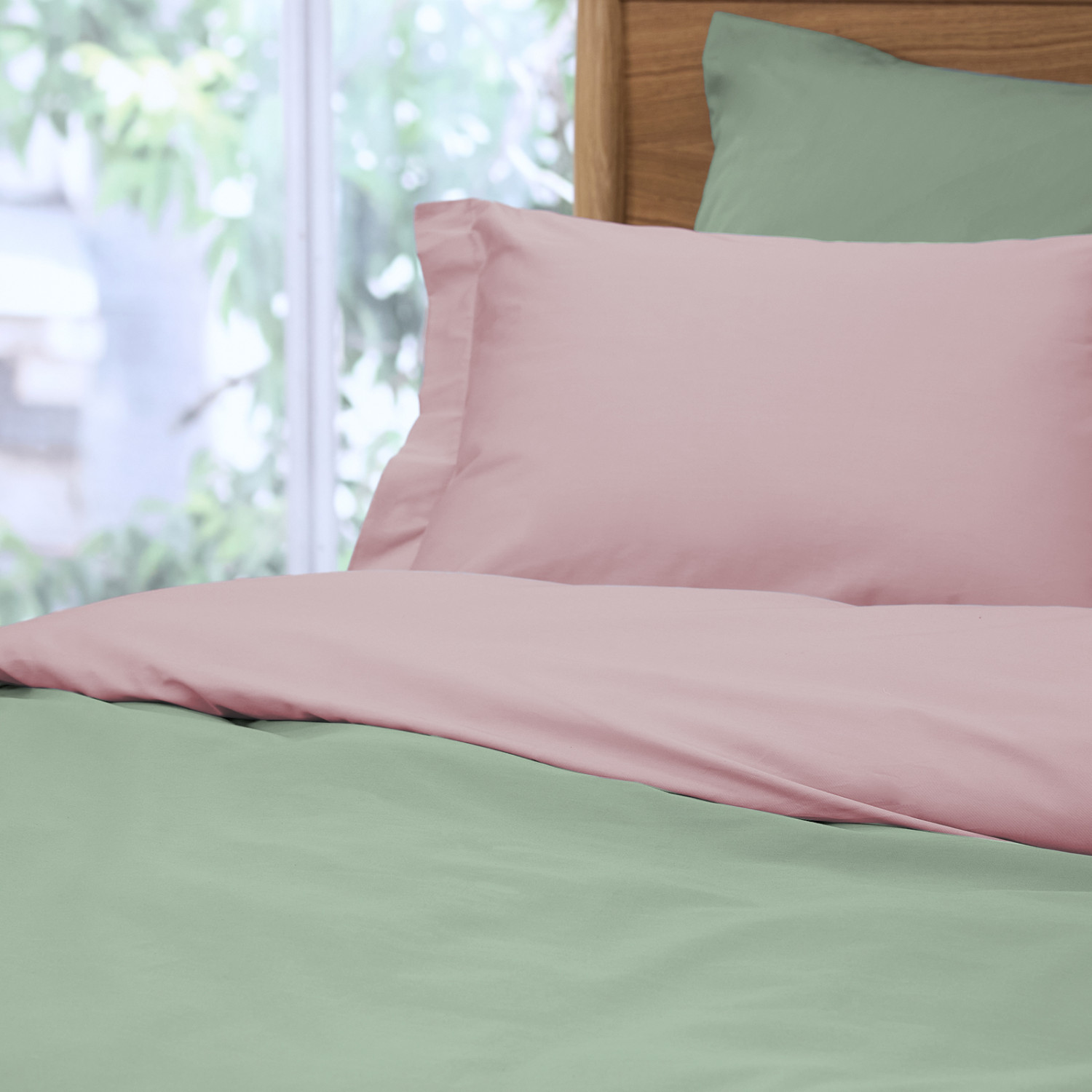 Постельное белье Cameo green & Peachskin - фото № 8