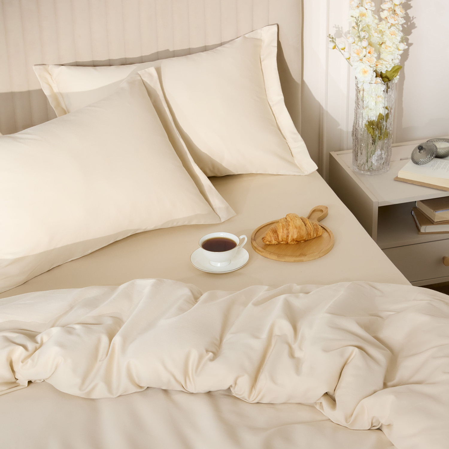 Постельное белье Кристальный беж/Crystal beige light - фото № 7