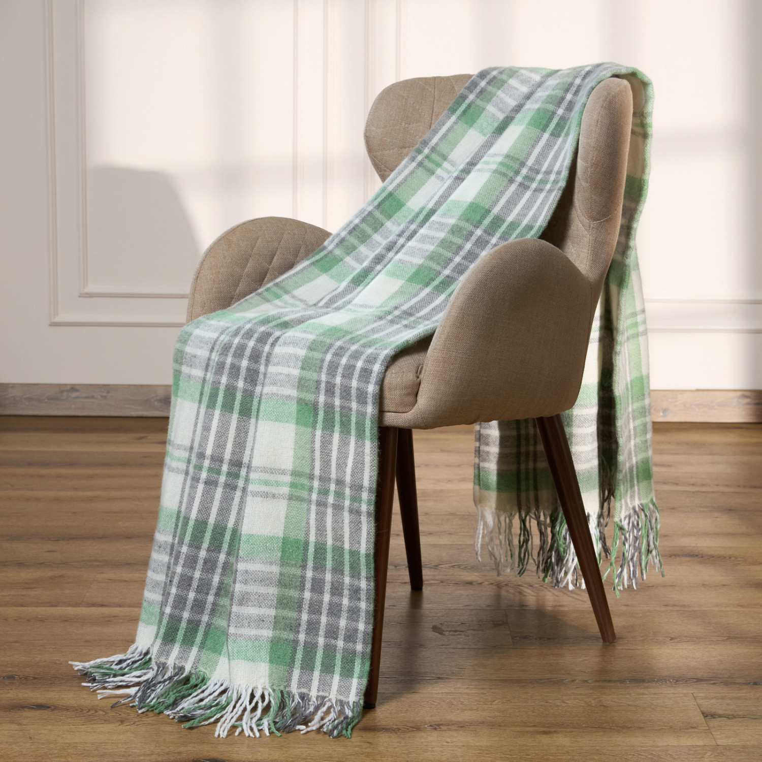 Плед Вернаго/Vernago, зеленый